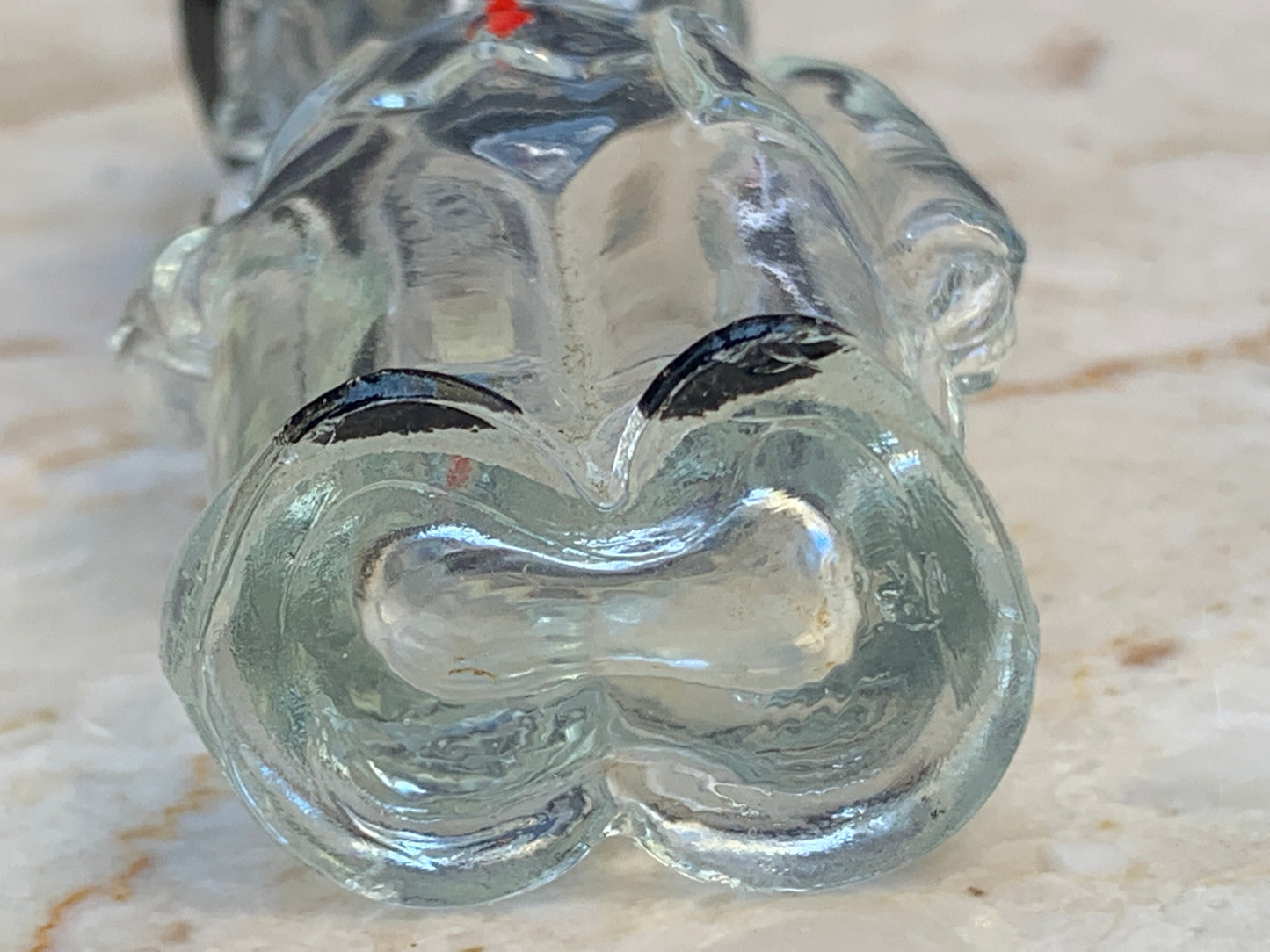 Vintage Perfume Bottle Man Shaped Mini Collectible Bottle