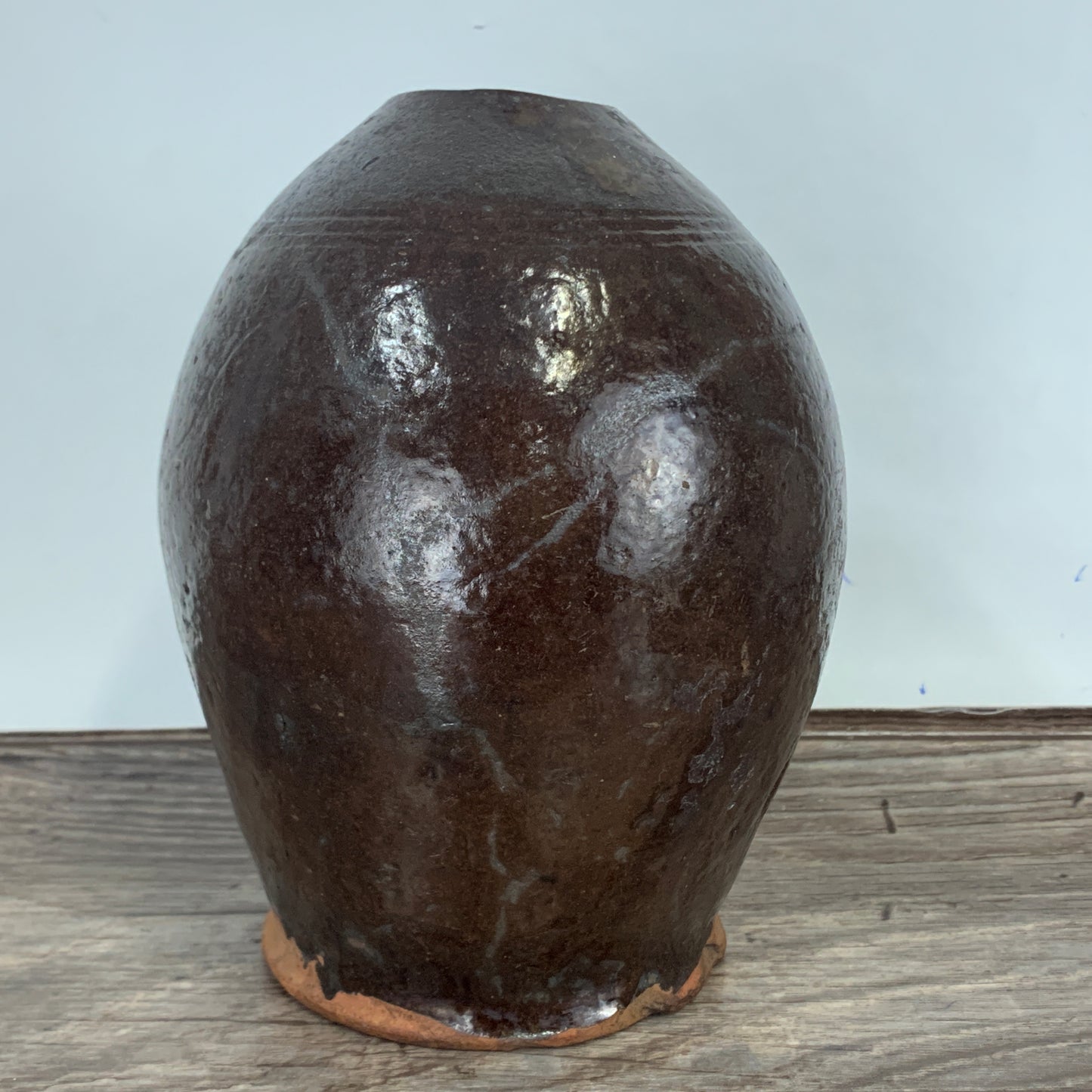 Antique Stoneware Crock Bottle