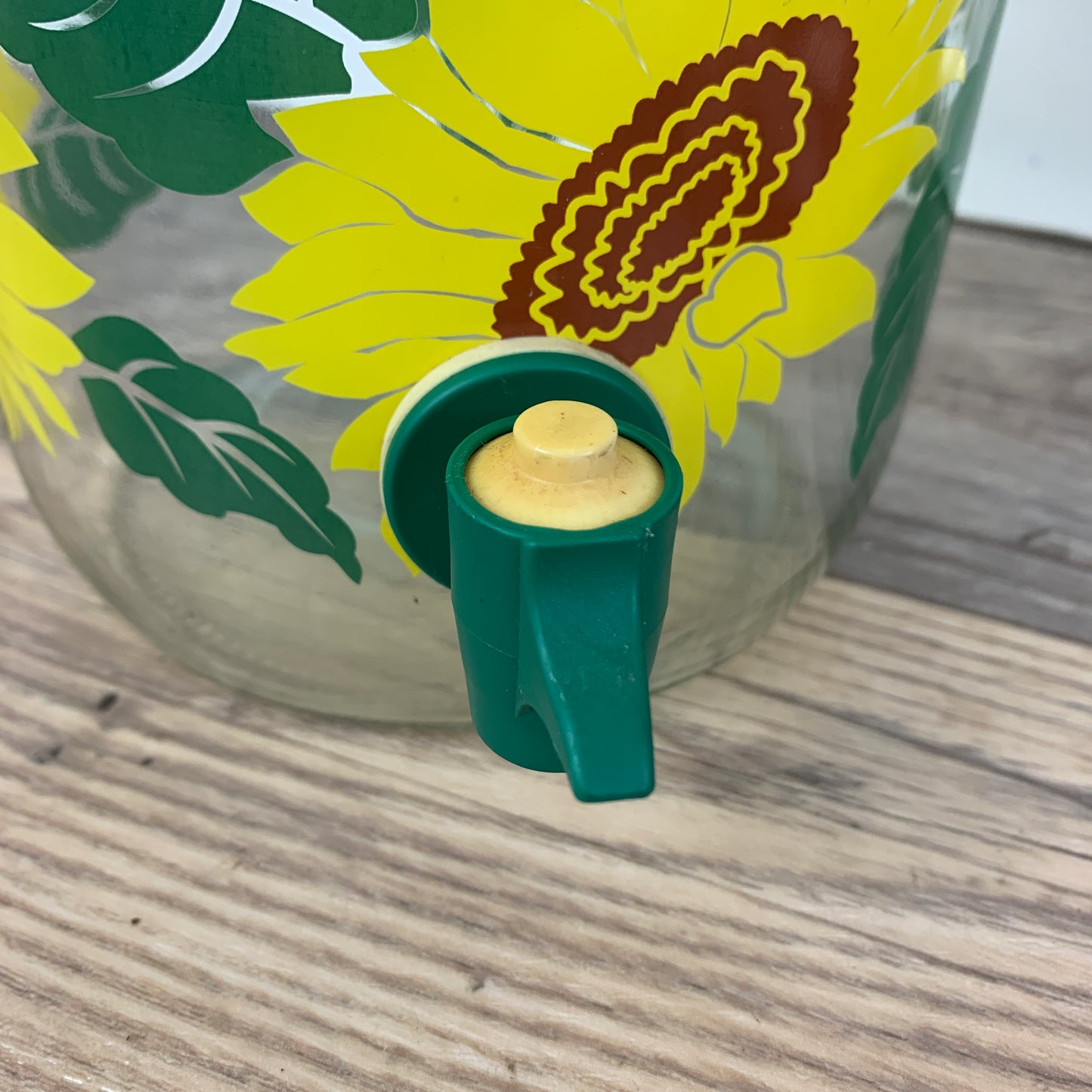 Large Sunflower Juice Jug with Spigot