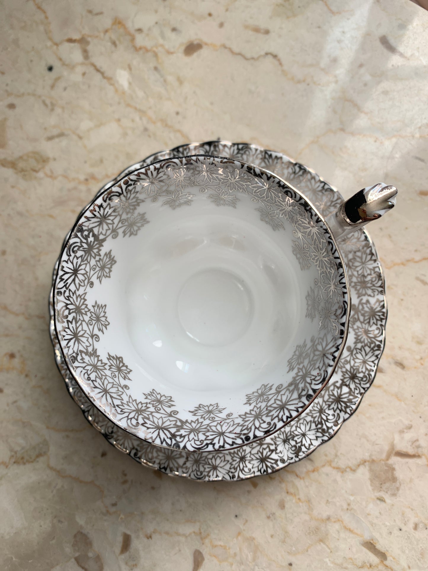 Royal Albert Silver Wedding Anniversary Teacup and Saucer Anniversary Gifts