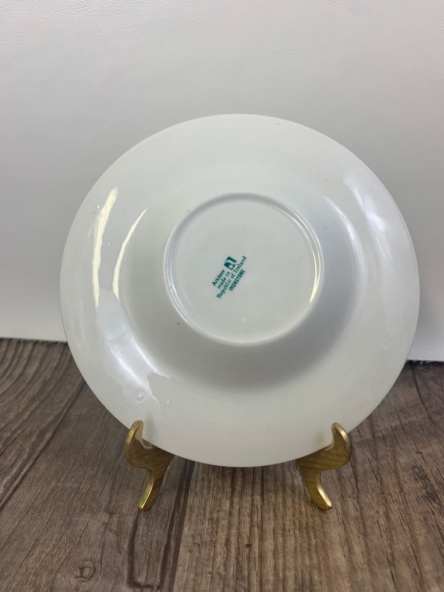 Shamrock Teacup Made in Ireland Arklow Pottery Patricia Pattern Vintage Teacup