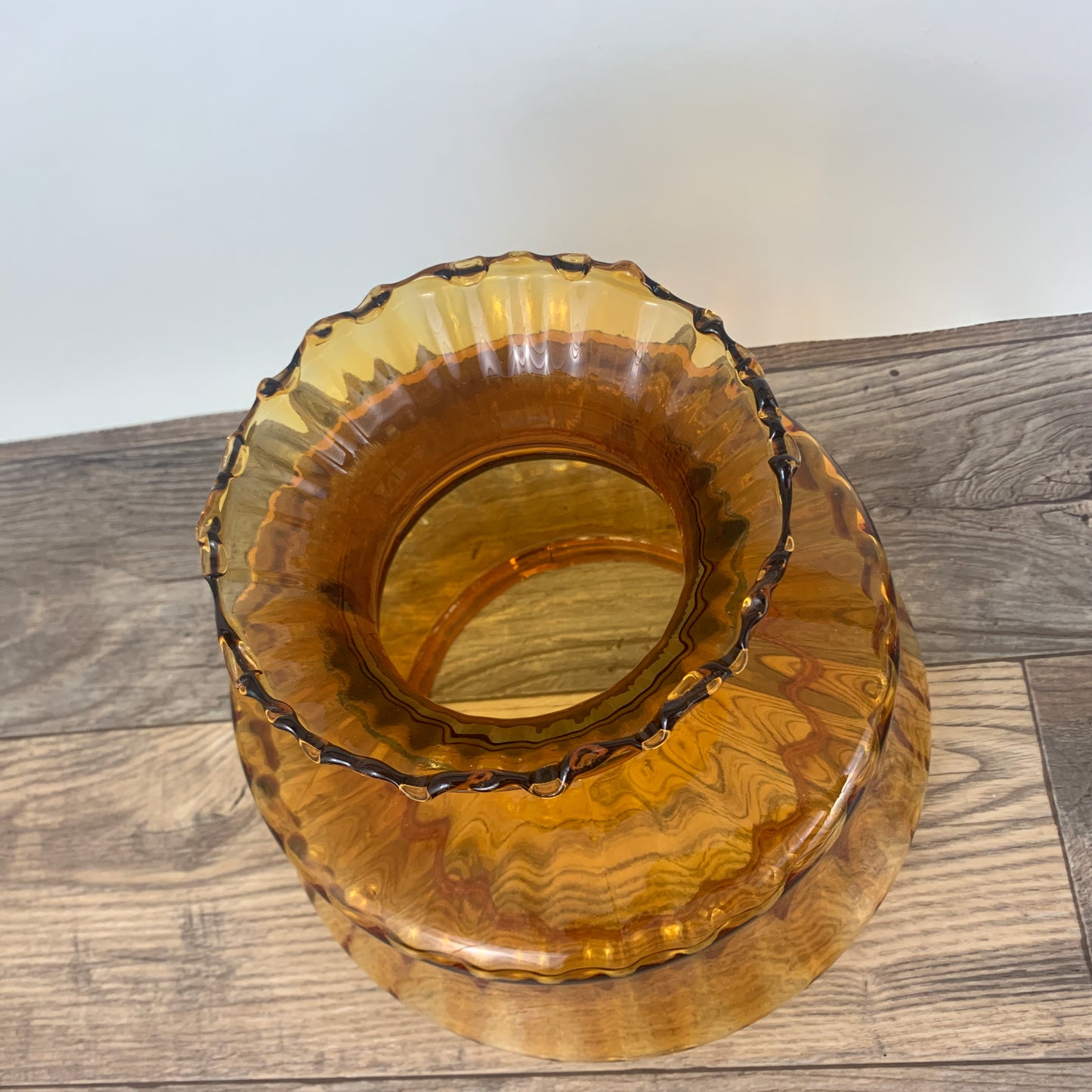 Gone With the Wind Table Lamp Amber Glass Table Lamp