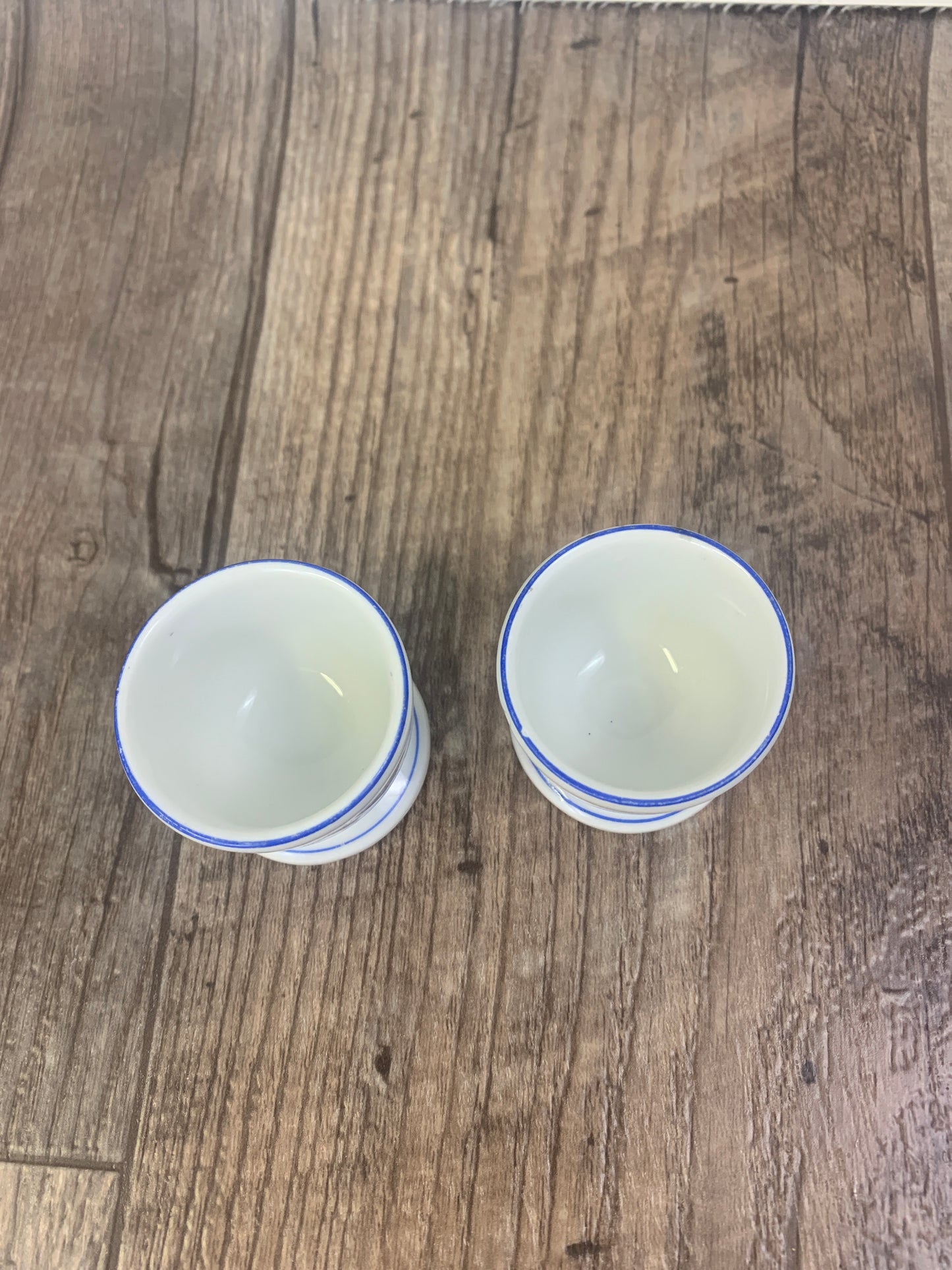 Arzberg Germany Blue Floral Egg Cups