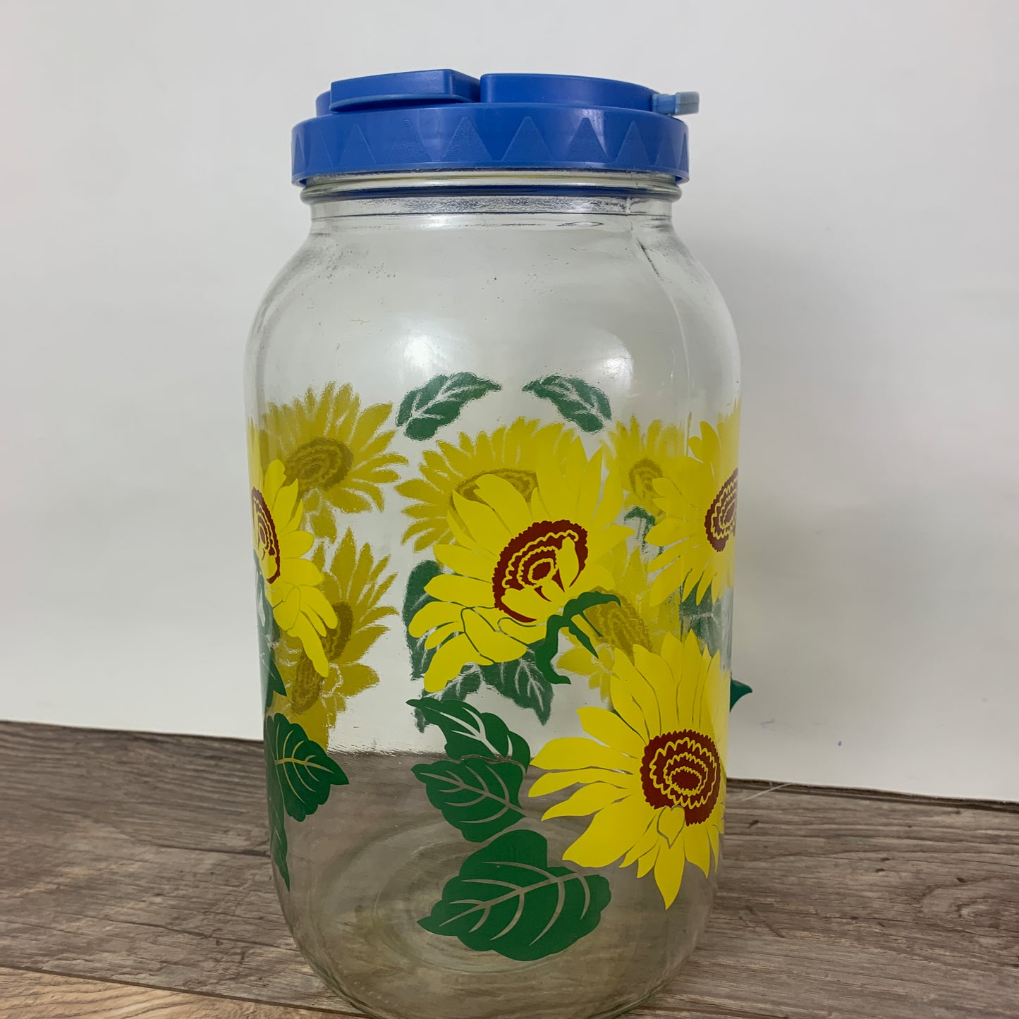 Large Sunflower Juice Jug with Spigot