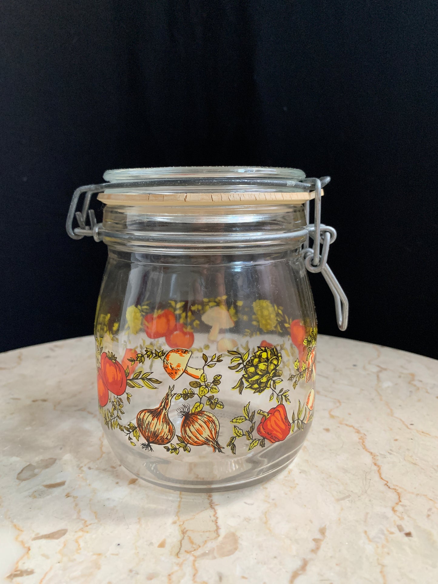Spice of Life Canister Set Vintage Kitchen Storage Set