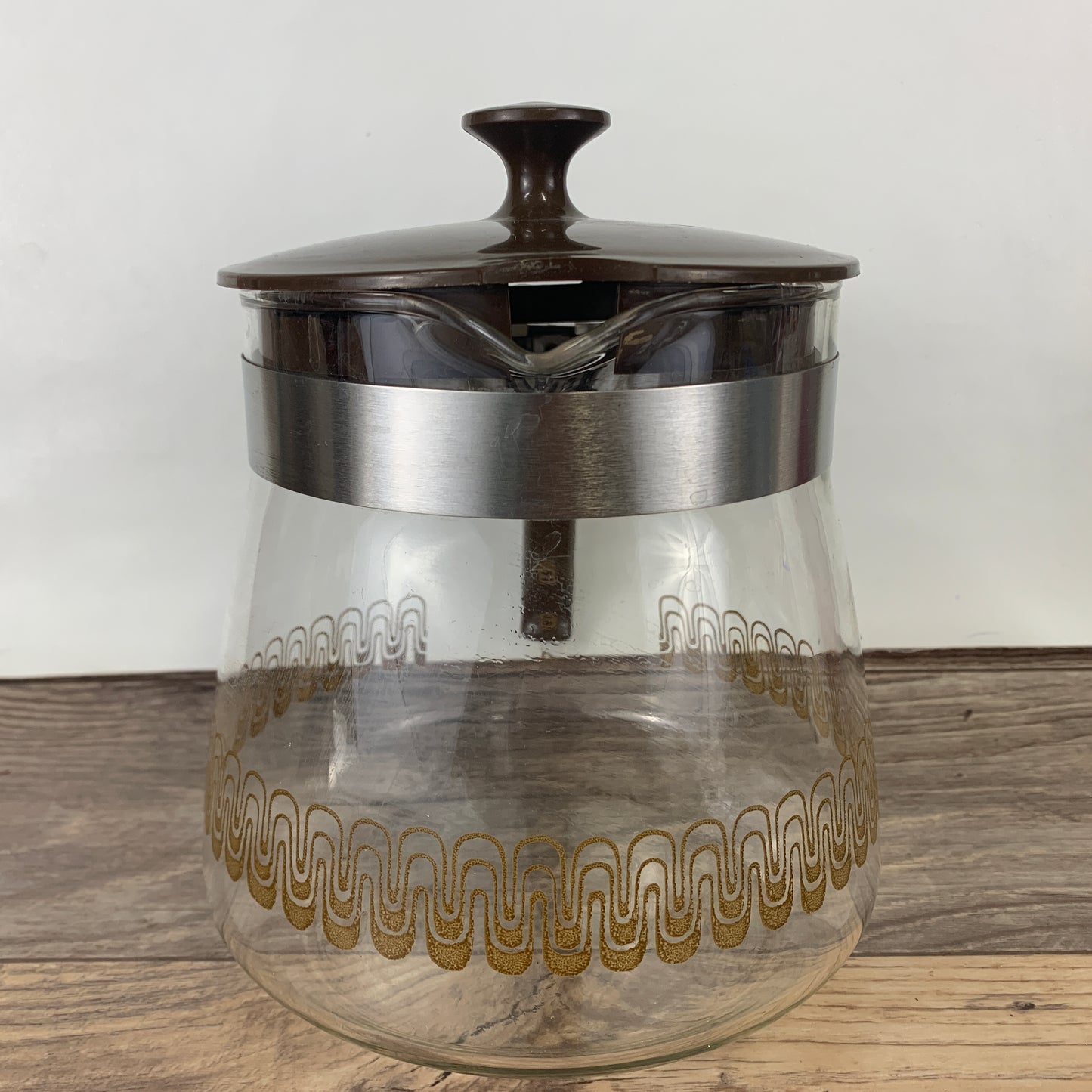 Vintage Glass Coffee Carafe