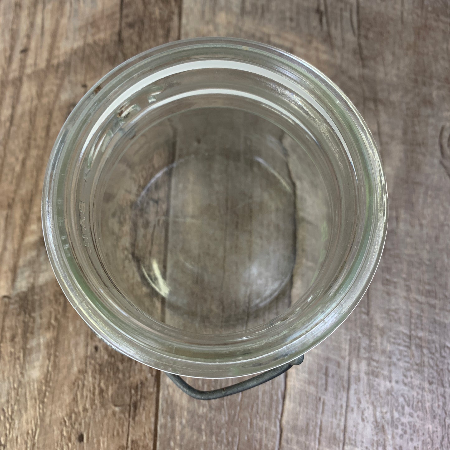 Atlas Swing Top Sealer Jar Antique Farmhouse Canning Jar Wide Mouth Jar