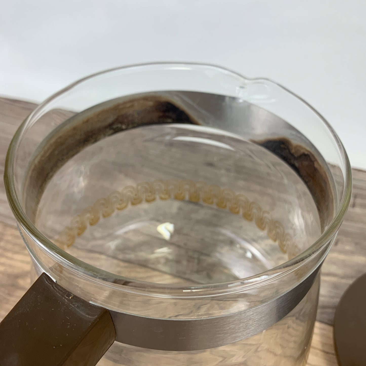 Vintage Glass Coffee Carafe