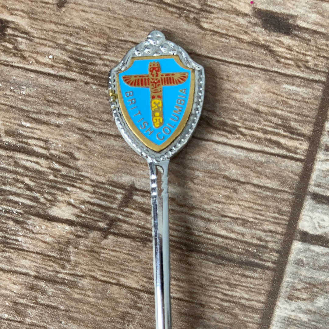 7 British Columbia Alberta and Manitoba Canada Collectible Souvenir Spoons