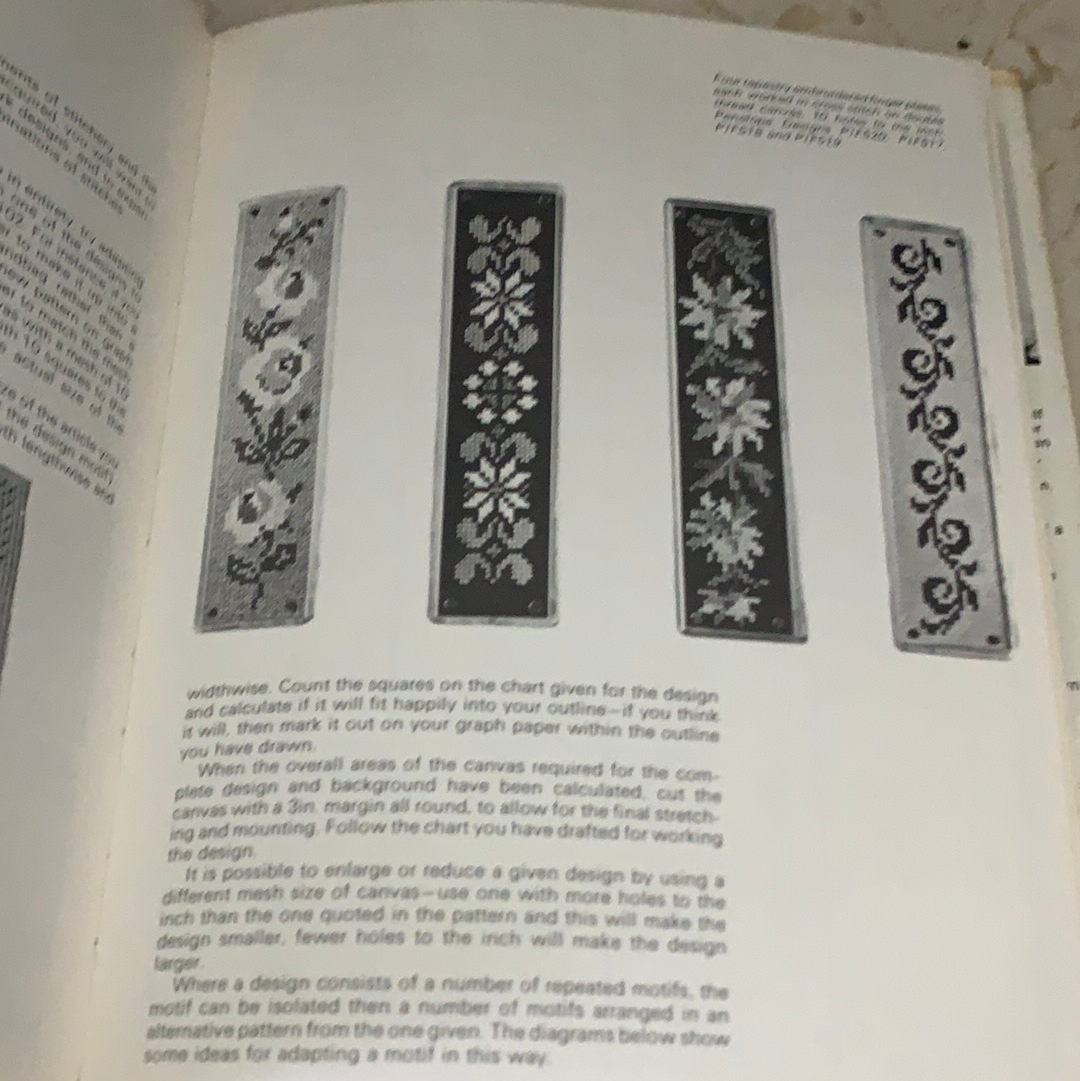 The Creative Art of Needlepoint Tapestry Vintage Needlepoint How to Leisure Crafts Needle Crafts
