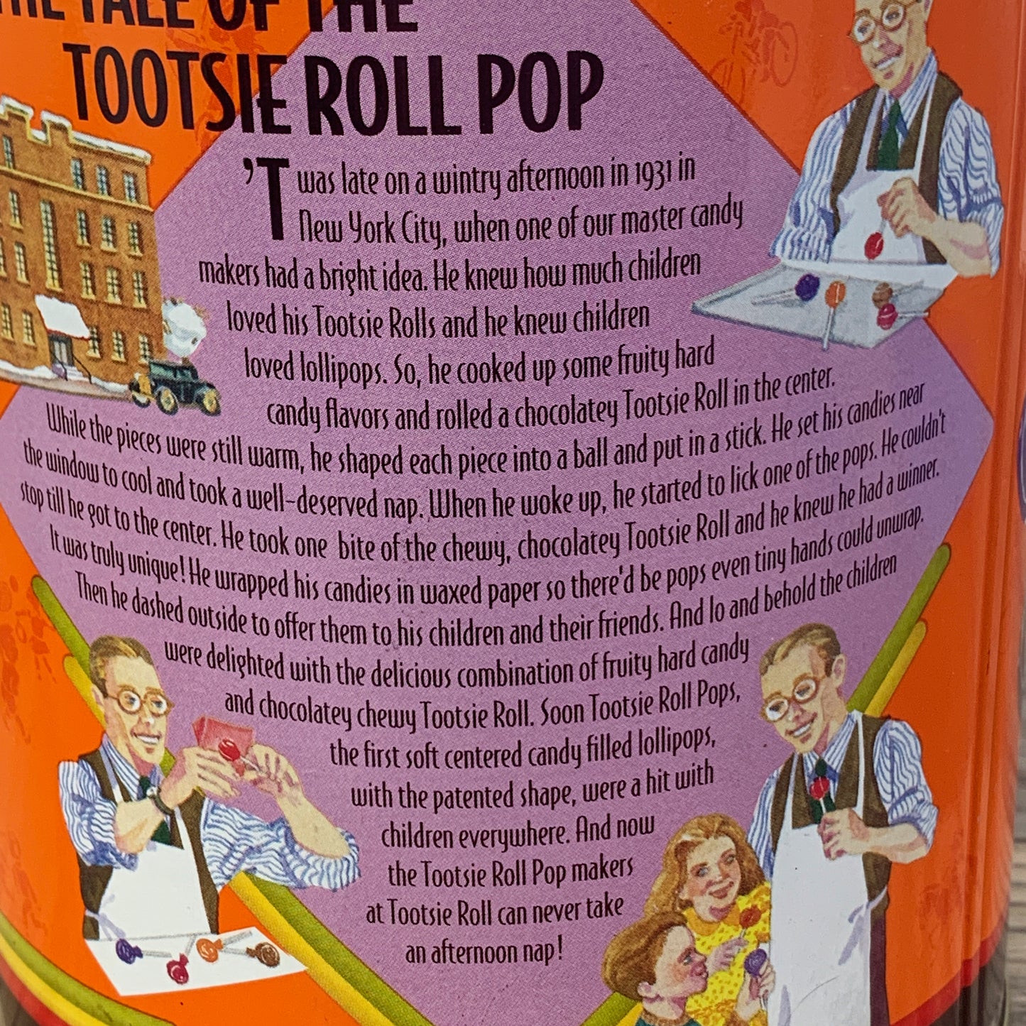 Tootsie Pop Tin 1931 - 1997 Limited Edition Tin 1st of Series