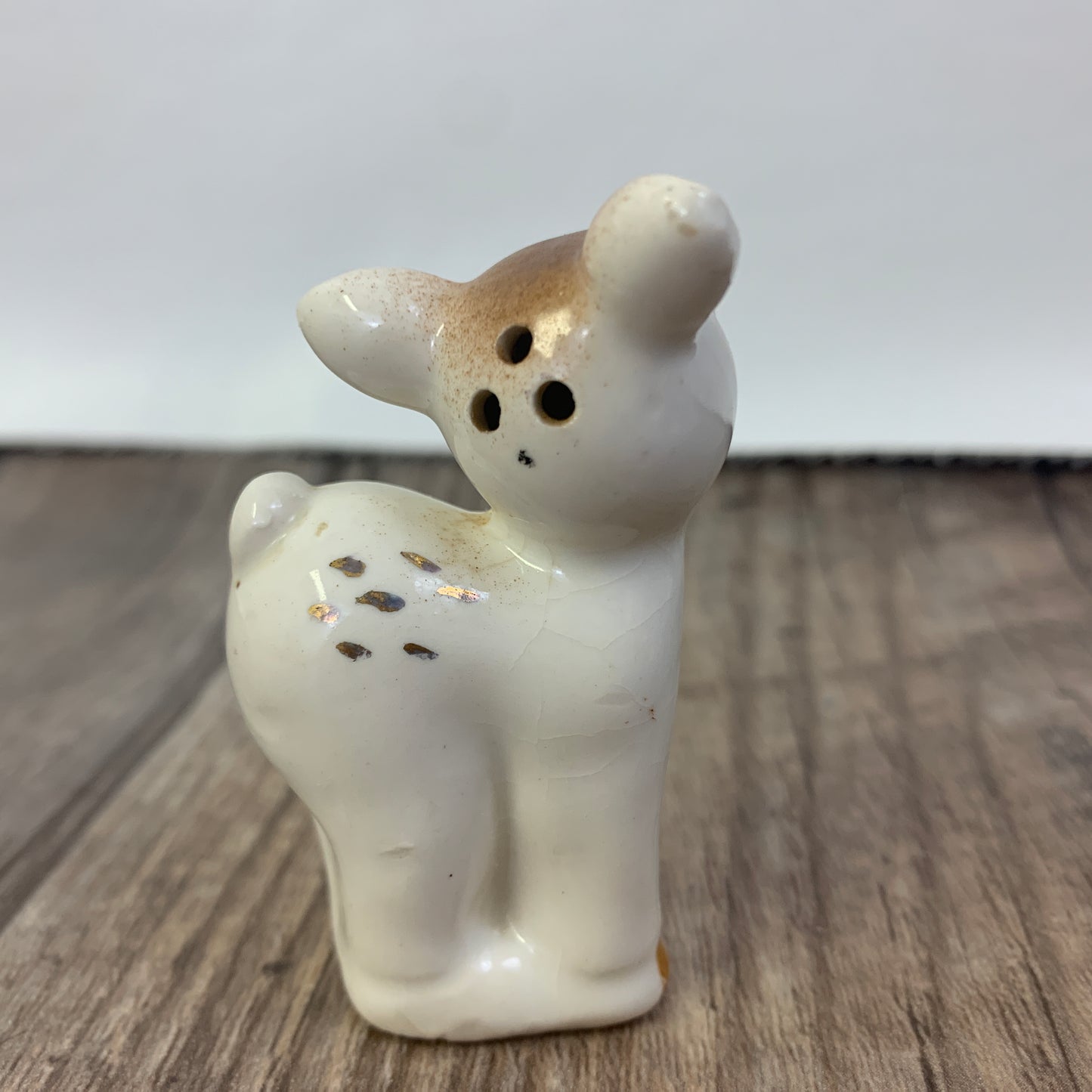 Deer Salt and Pepper Shakers, Vintage Ceramic Salt and Pepper Shakers