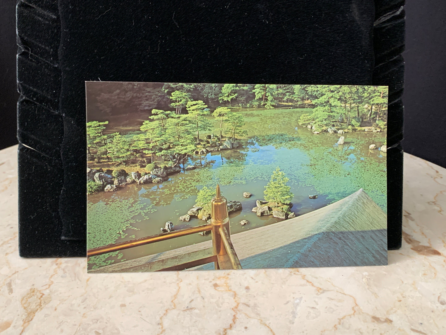 Vintage Post Card Set Golden Pavilion Koyoto Japan
