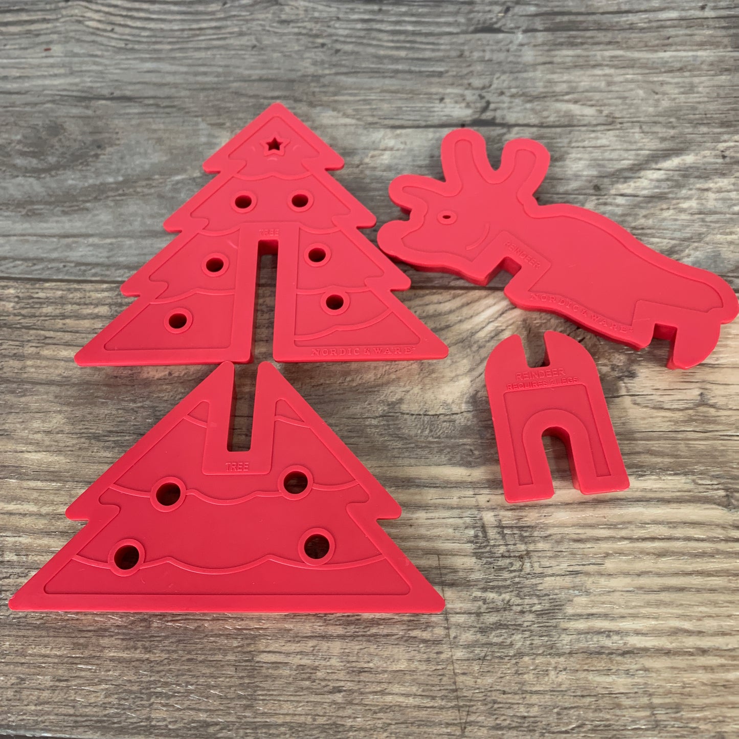 Nordic Ware Stand Up Cookie Cutters, Christmas Cookie Cutters - Complete Set