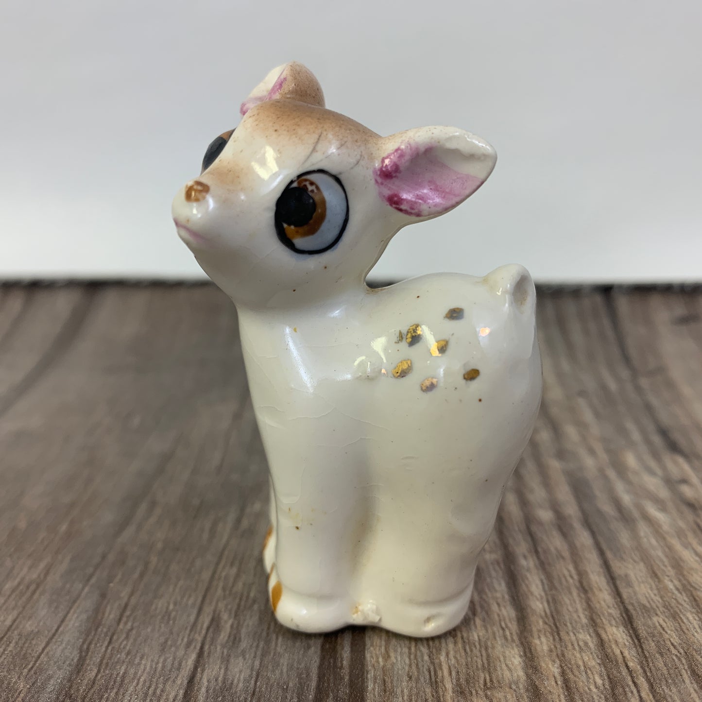 Deer Salt and Pepper Shakers, Vintage Ceramic Salt and Pepper Shakers