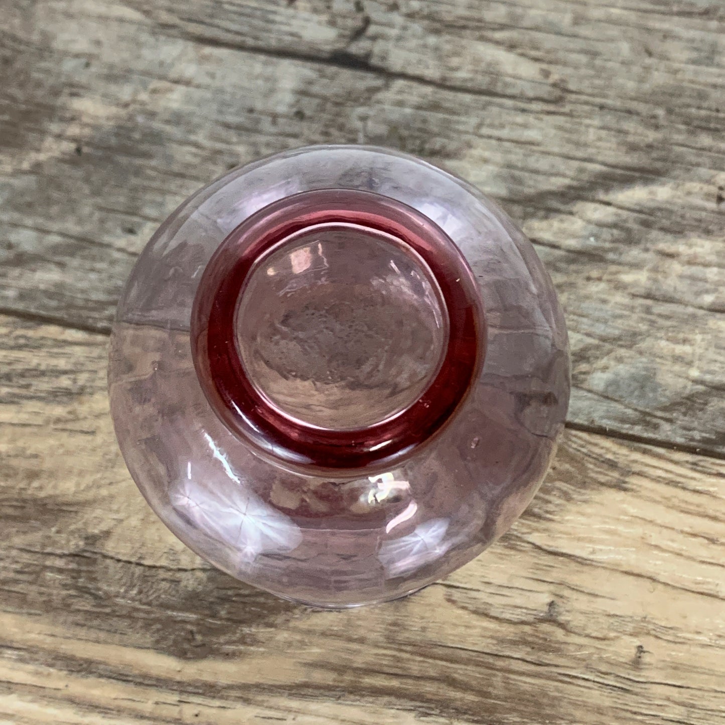 Pink Glass Mini Vase