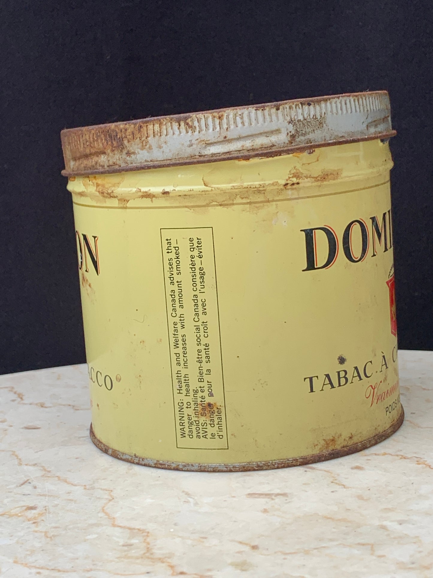 Vintage Tobacco Tin Dominion Tobacco Vintage Tin