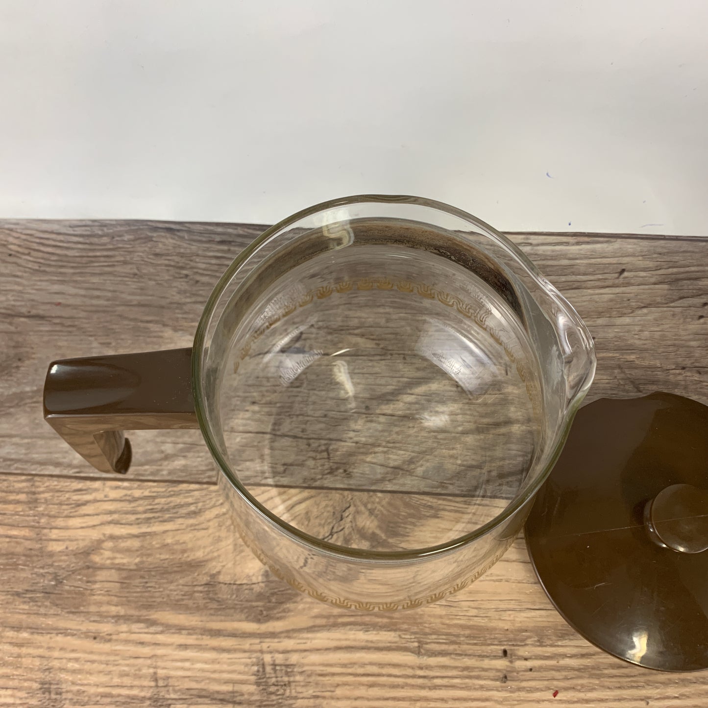 Vintage Glass Coffee Carafe