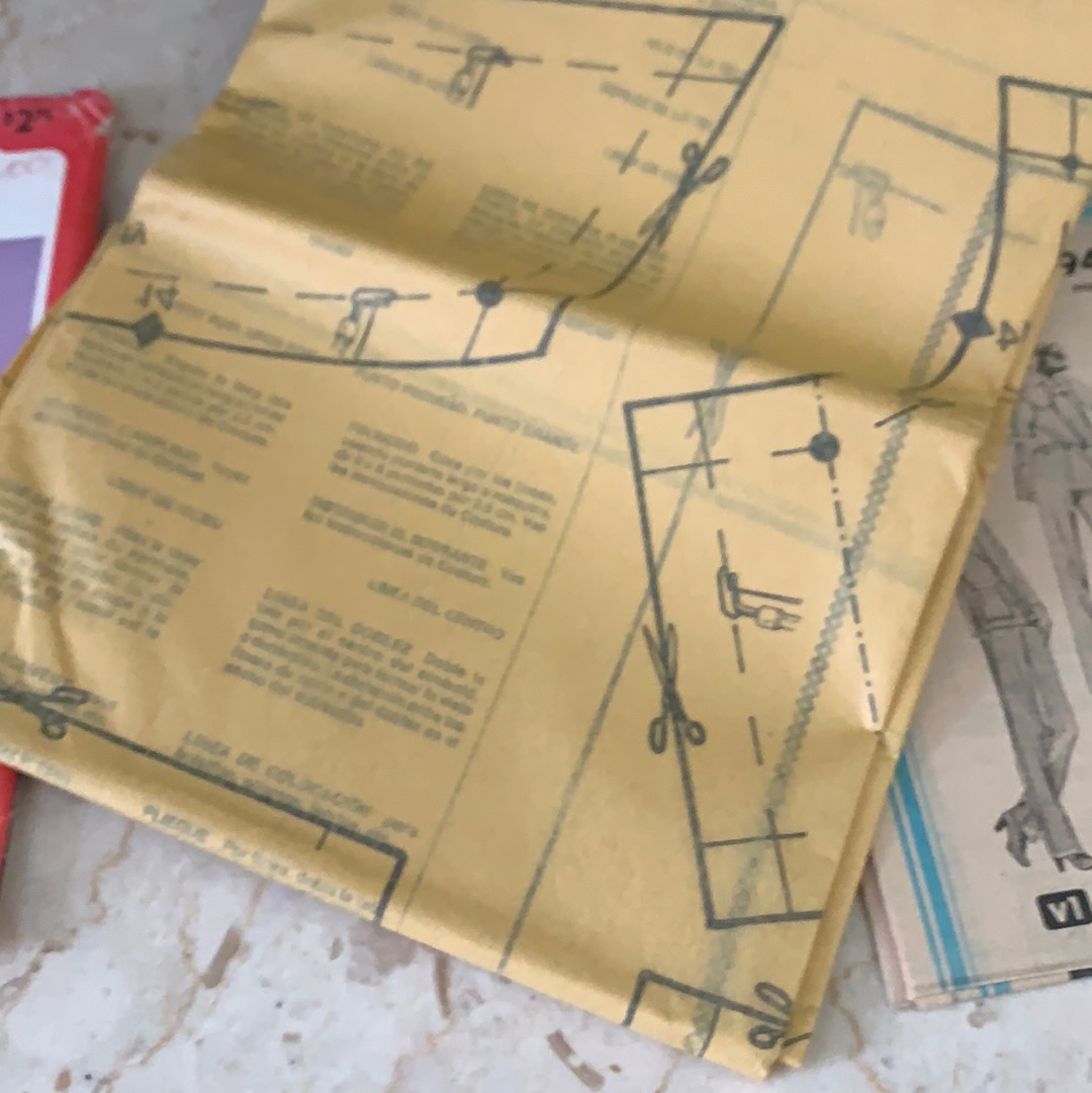 Vintage Sewing Pattern Simplicity 9479 Ladies Pant Suit Pattern