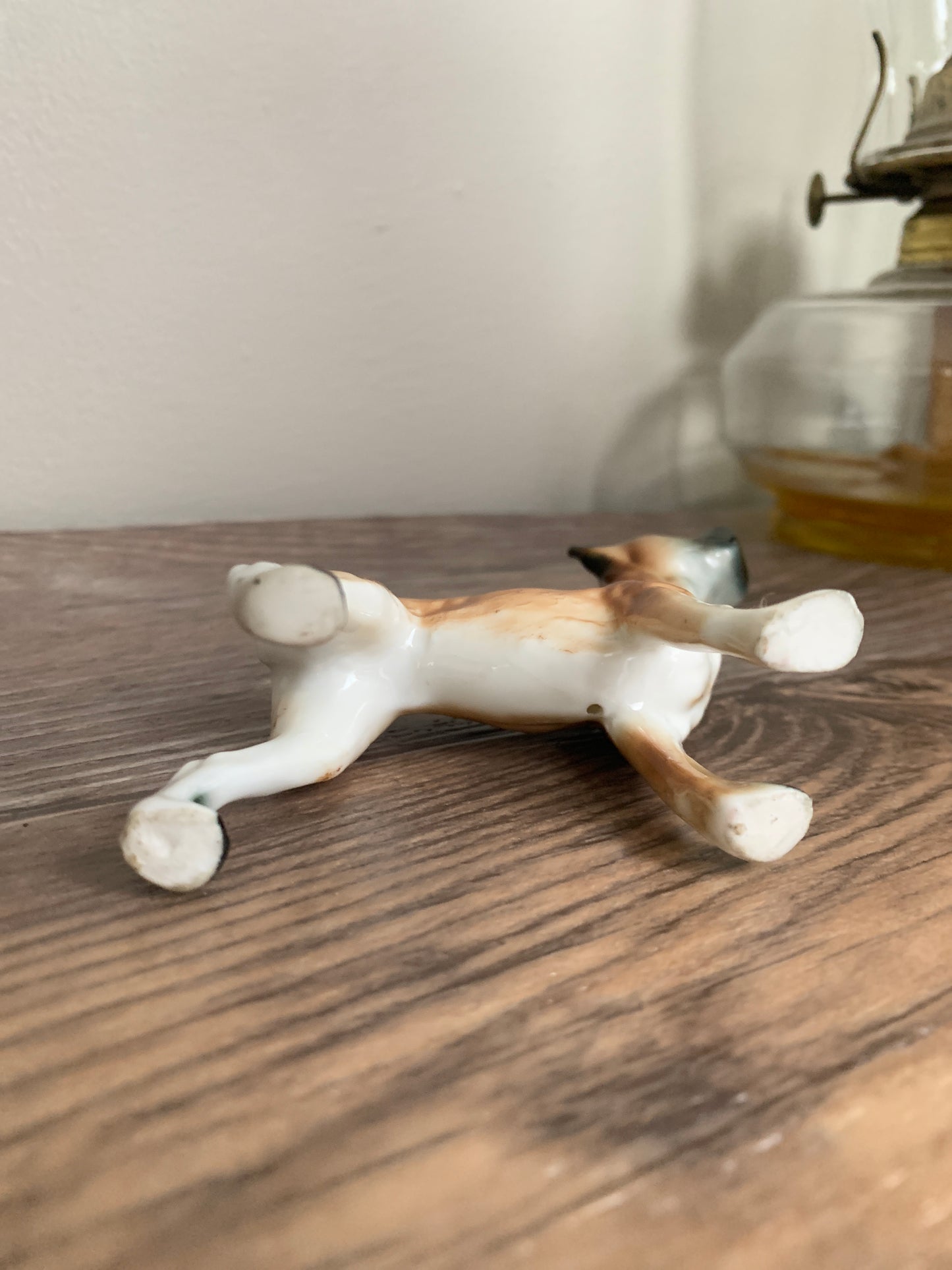 Miniature Dog Figurine Vintage Boxer Tiny Statue Vintage Home Dog Lovers Gift