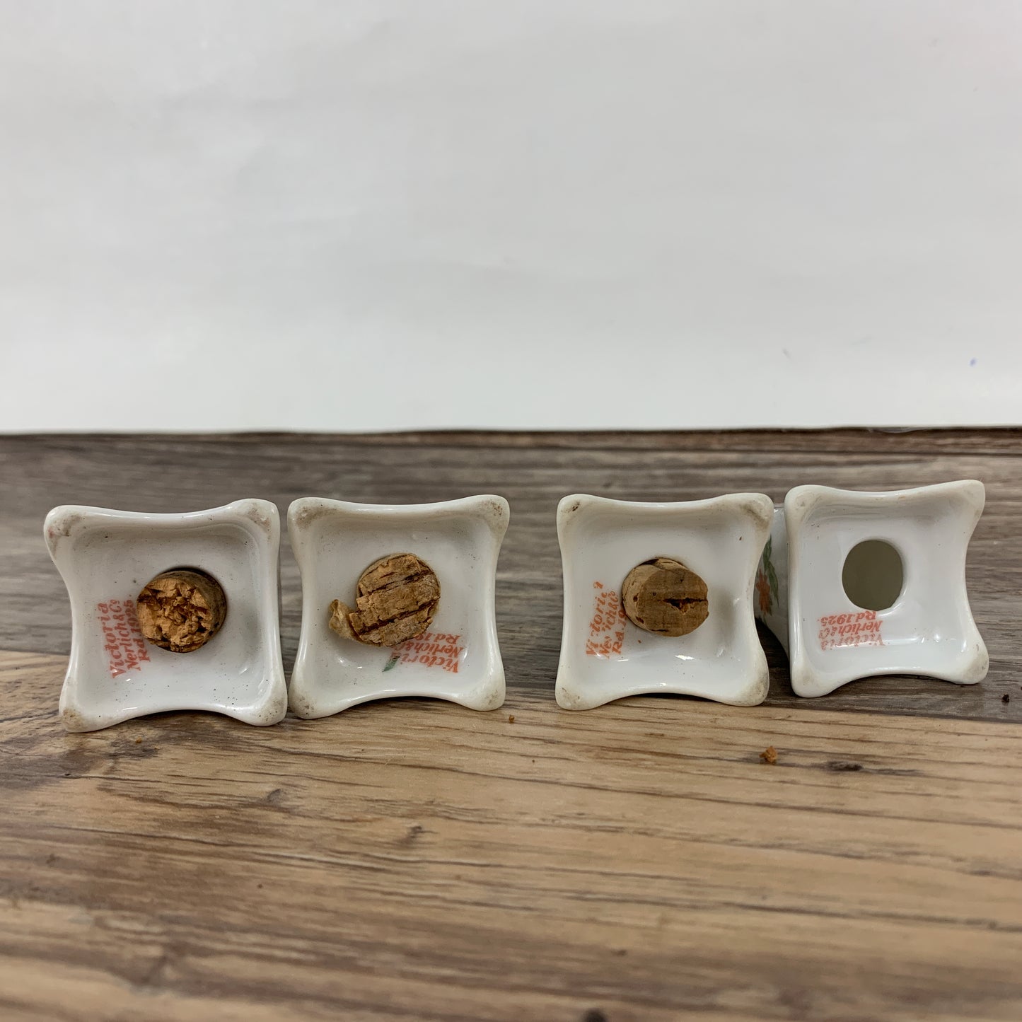 Salt and Pepper Shakers Set of 4, Nerlich & Co Victoria Square Montreal