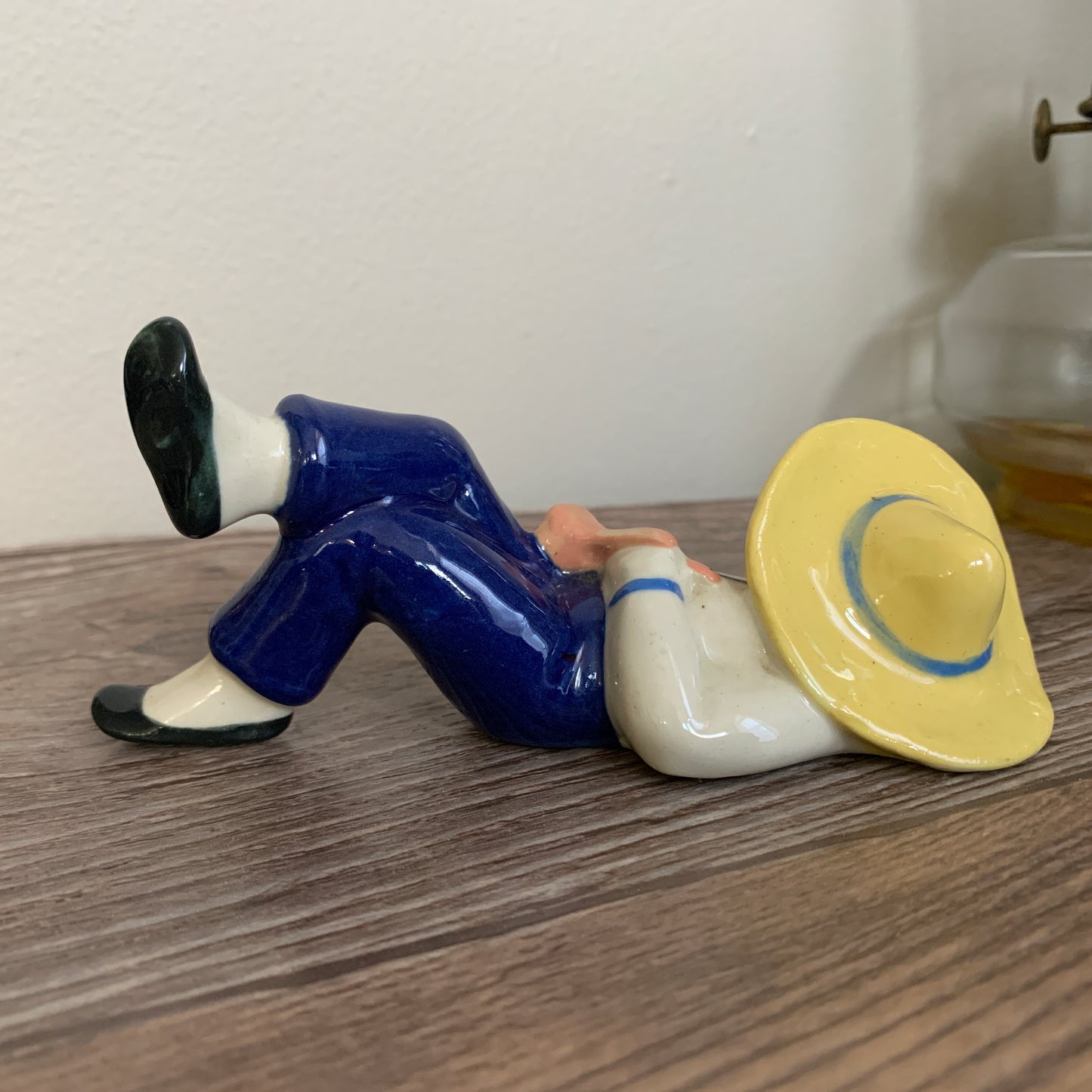 Ceramic Arts Studios Reclining Boy Blue