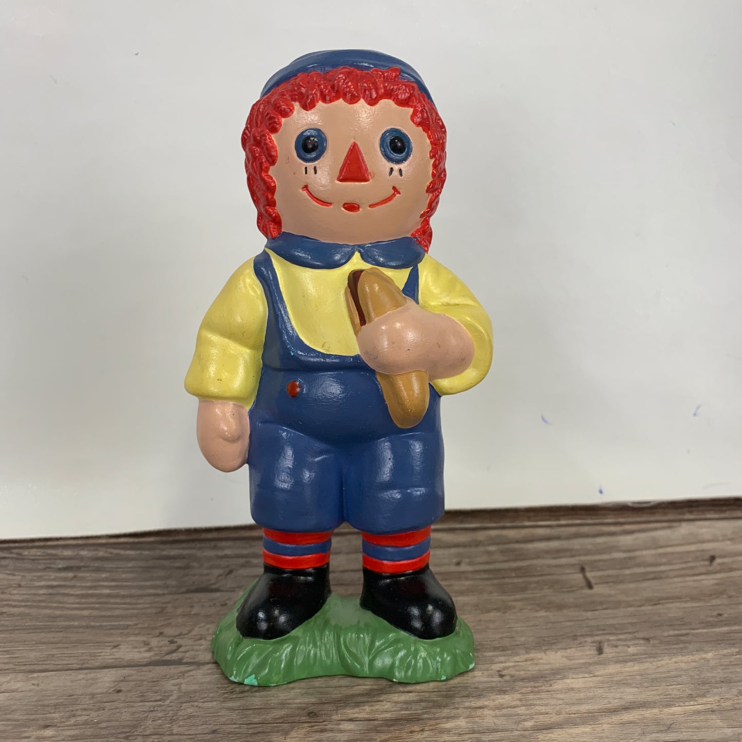 Raggedy Ann & Andy Vintage Ceramic Figures Nursery Decor Shelf Decor