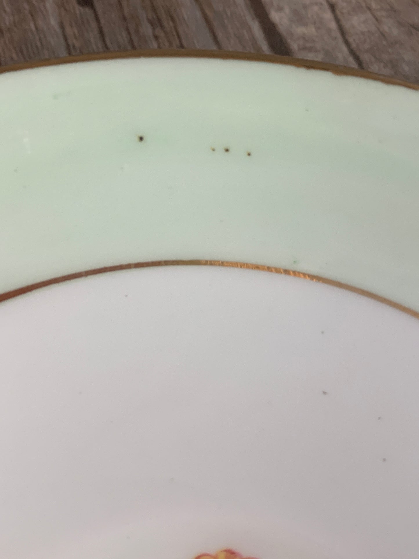 Vintage Pale Green Teacup Royal Vale Vintage Tea Cup