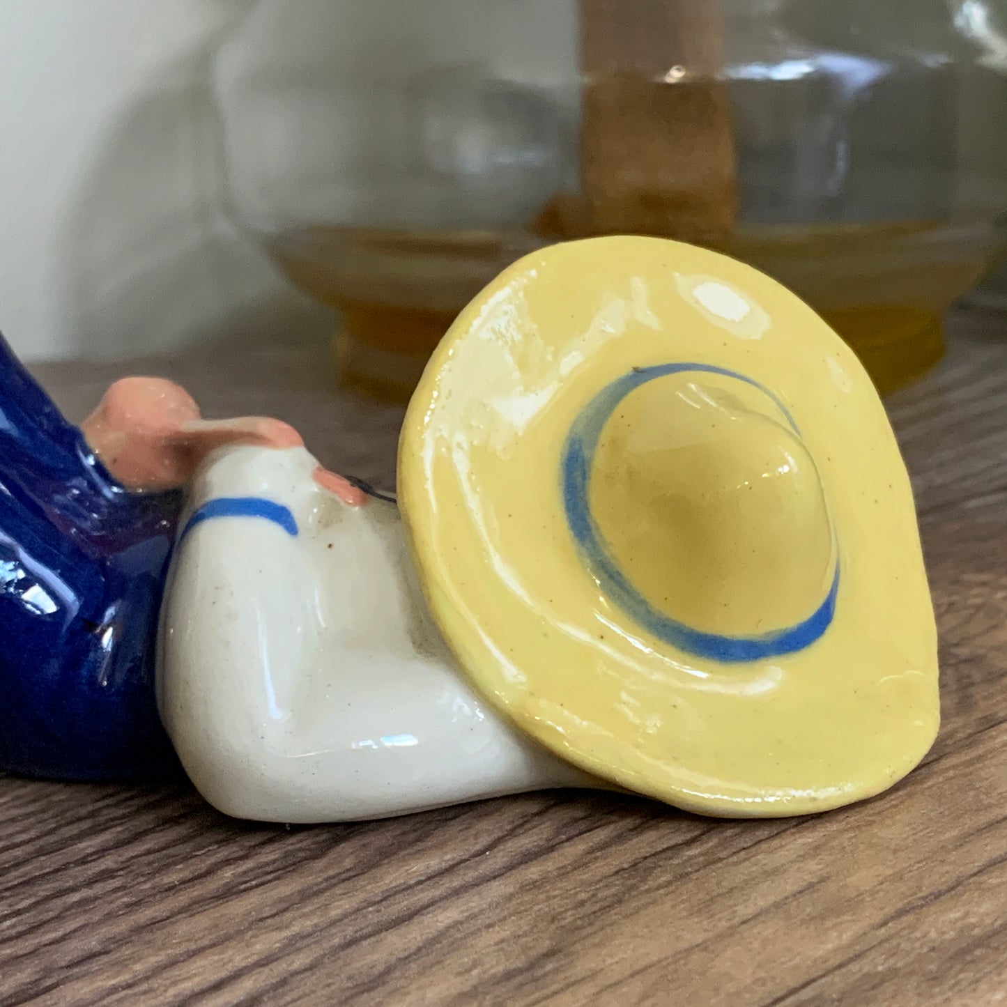 Ceramic Arts Studios Reclining Boy Blue