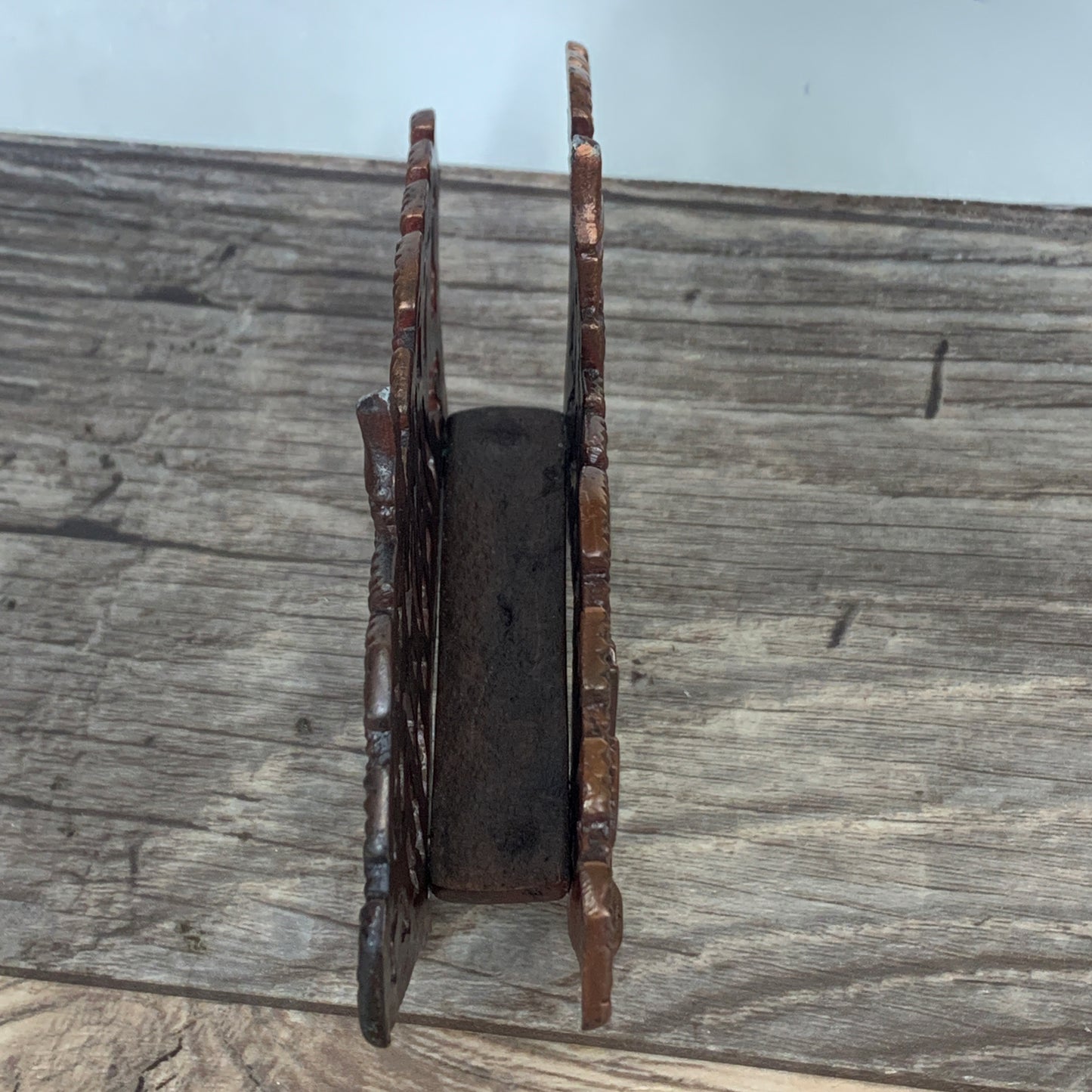 Shalom Metal Napkin Holder or Letter Holder