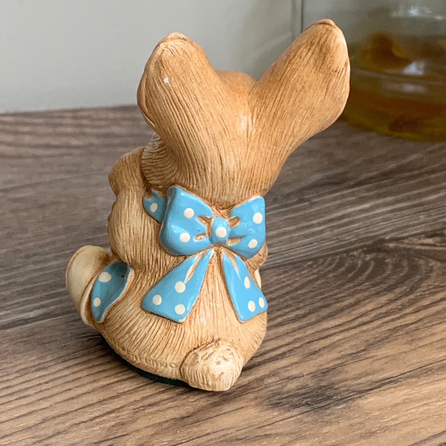 Pendelfin Rabbit Picnic Midge Hand Painted Bunny Nursery Decor
