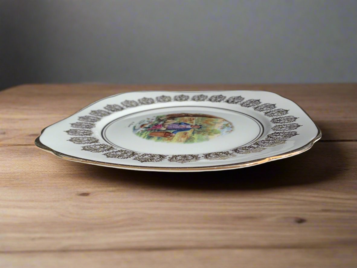 Vintage China Decorative Plate Charles Dickens' Mr Pickwick