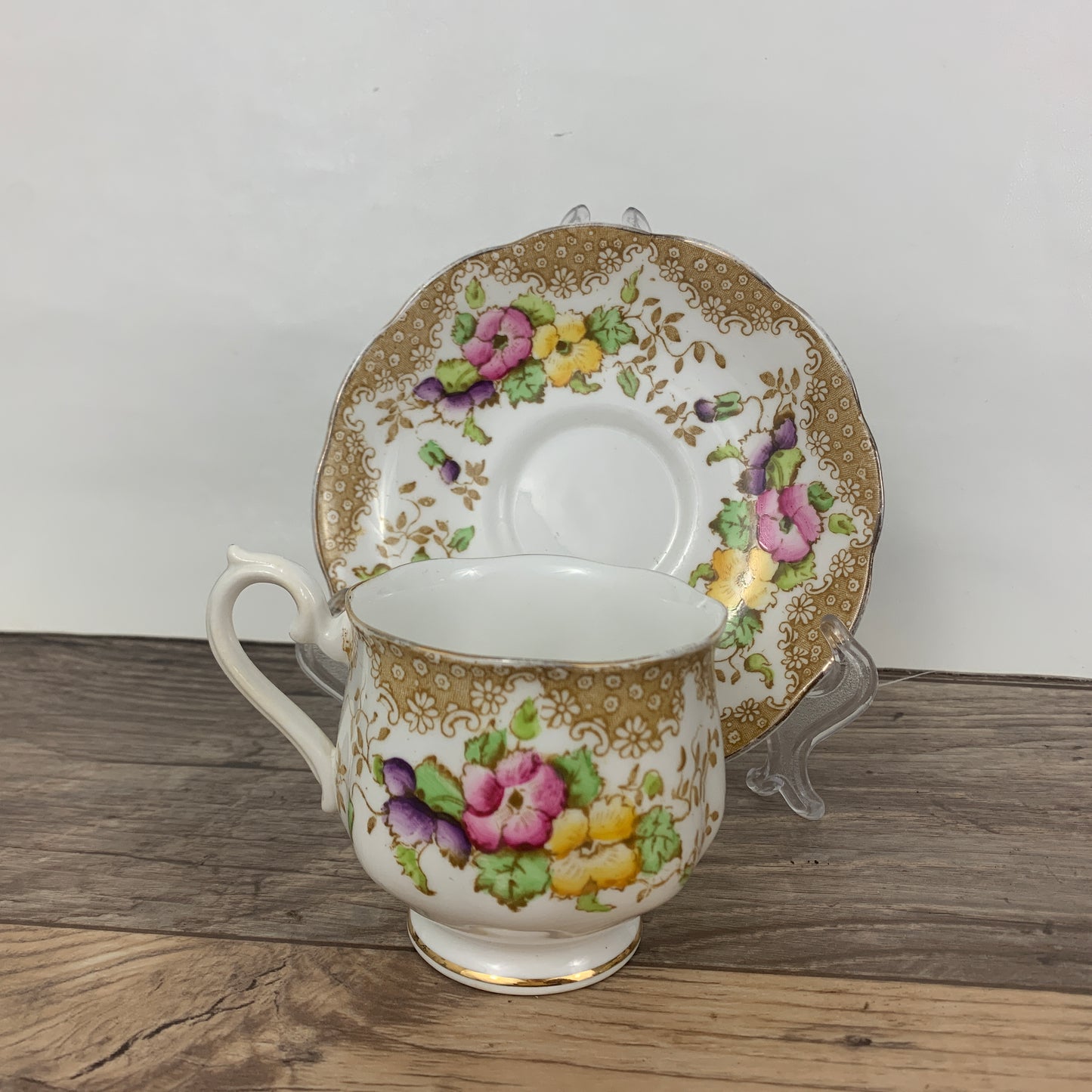 Royal Albert Antique Tea Cup and Saucer c1920s