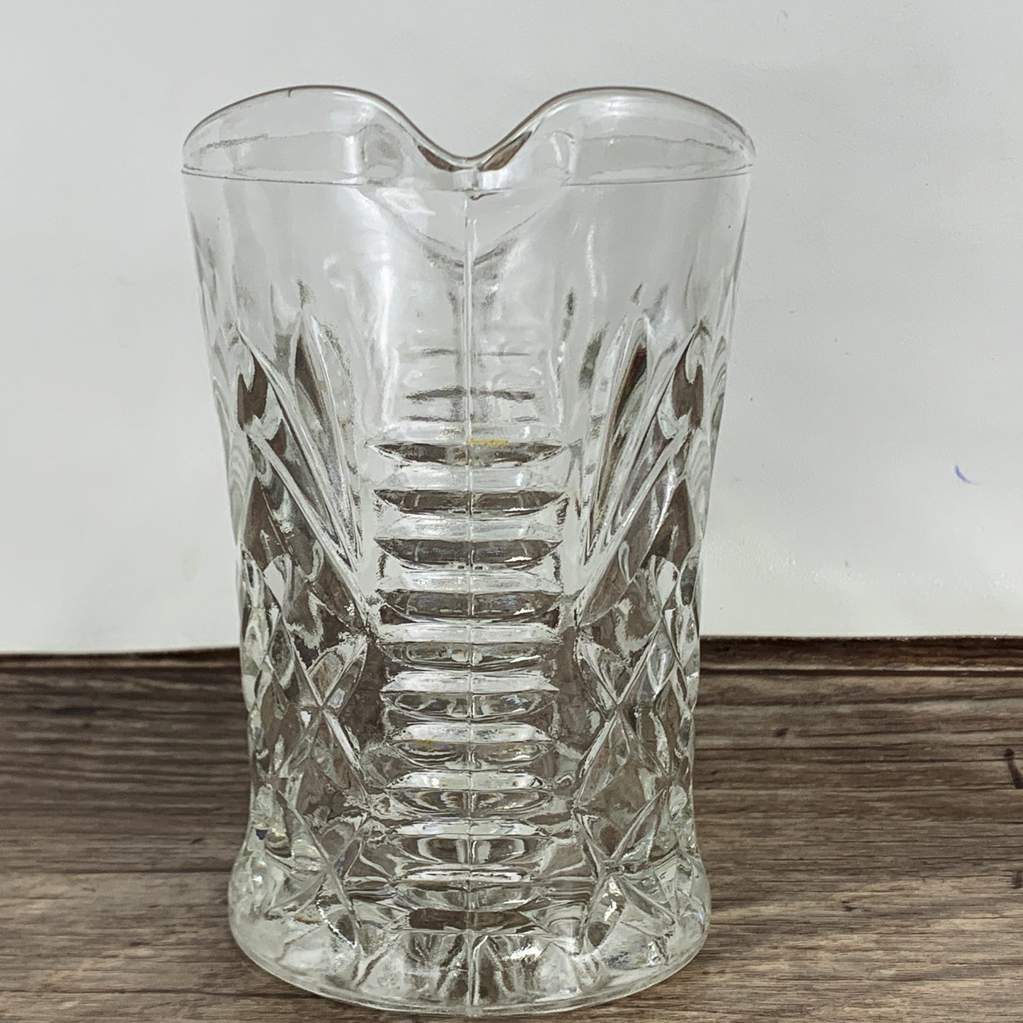 Clear Pressed Glass Small Pitcher