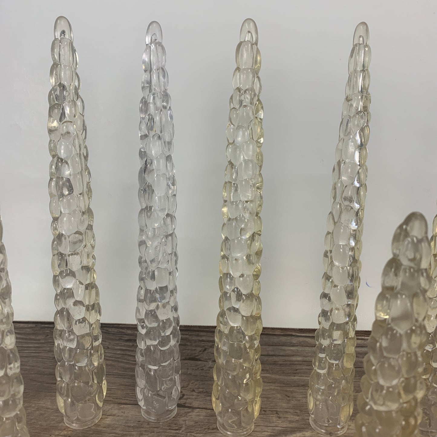 Icicle Christmas Light Covers Set of 20 in 2 Sizes