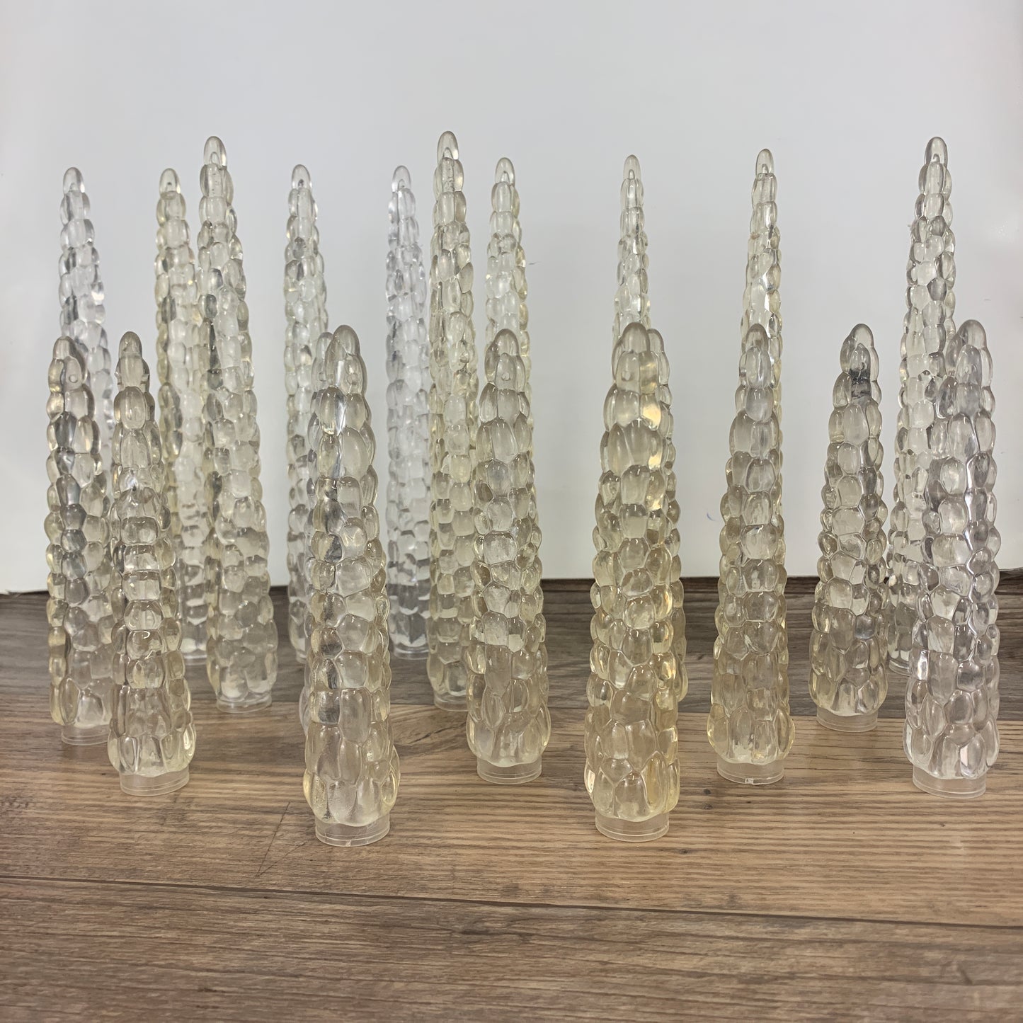 Icicle Christmas Light Covers Set of 20 in 2 Sizes