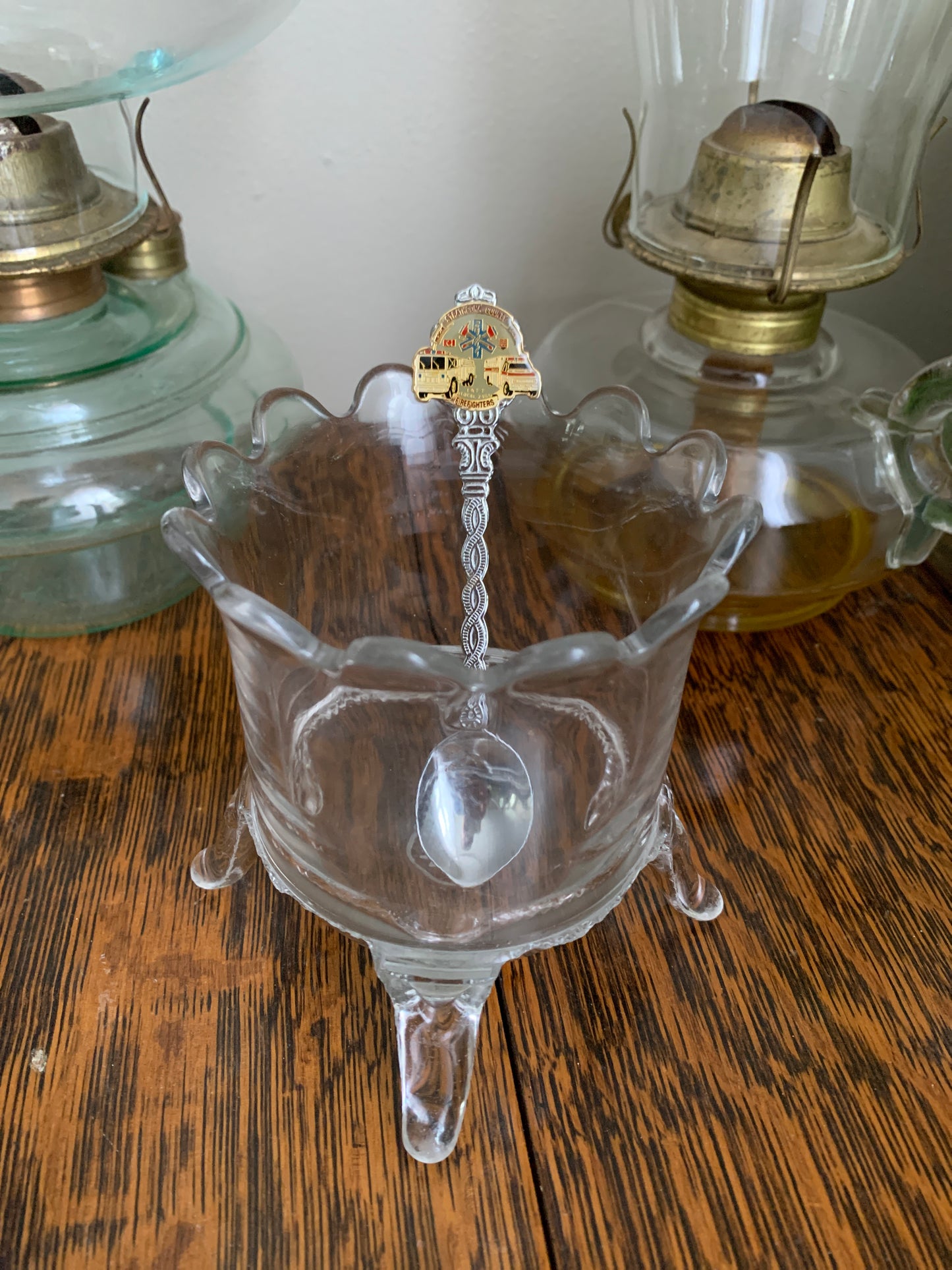 Vintage Collector Spoon Strathcona County Firefighters Commemorative Collector Spoon