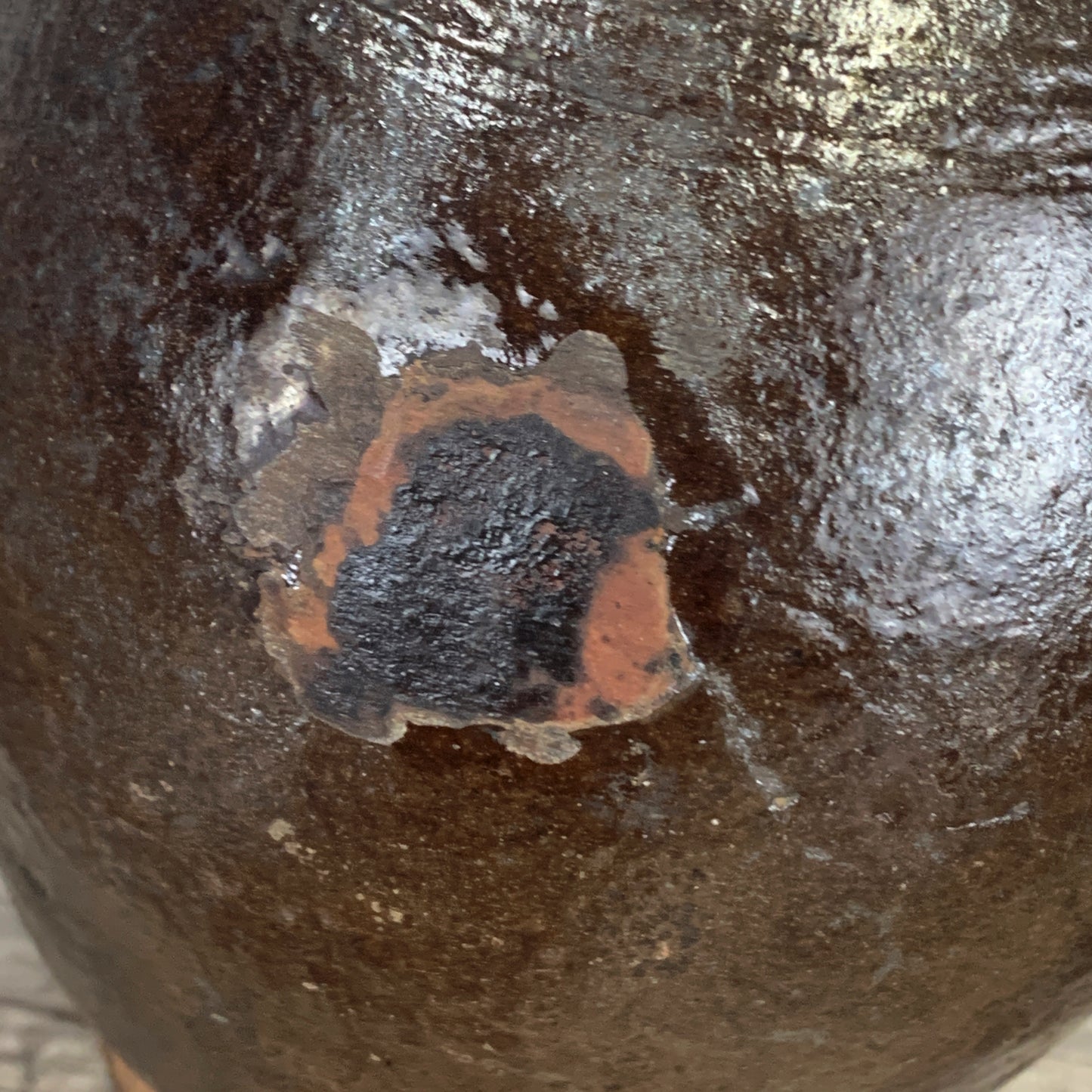 Antique Stoneware Crock Bottle