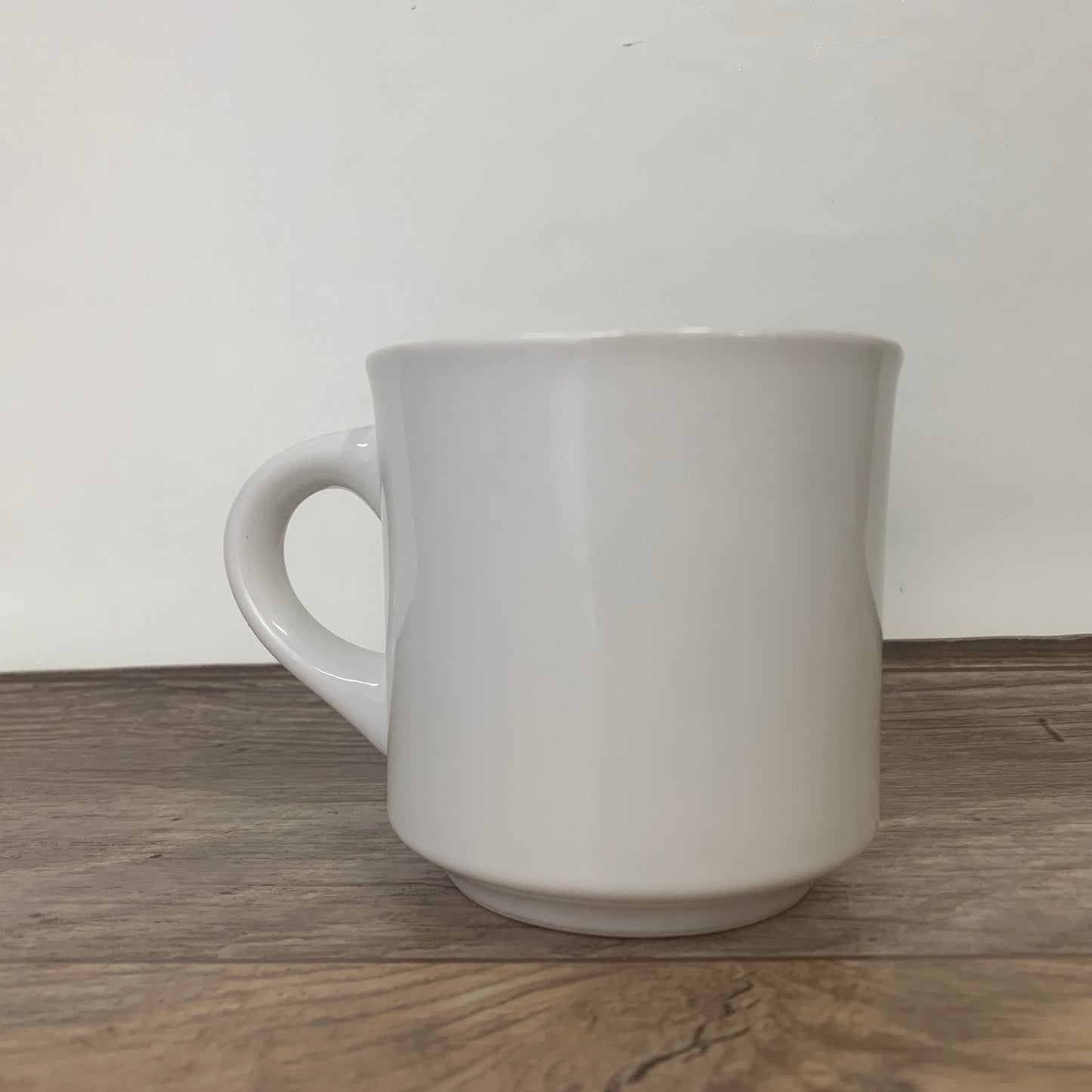 Vintage Papel Name Mug, Gift for Barbara, Coffee Mug with Name and White Flowers