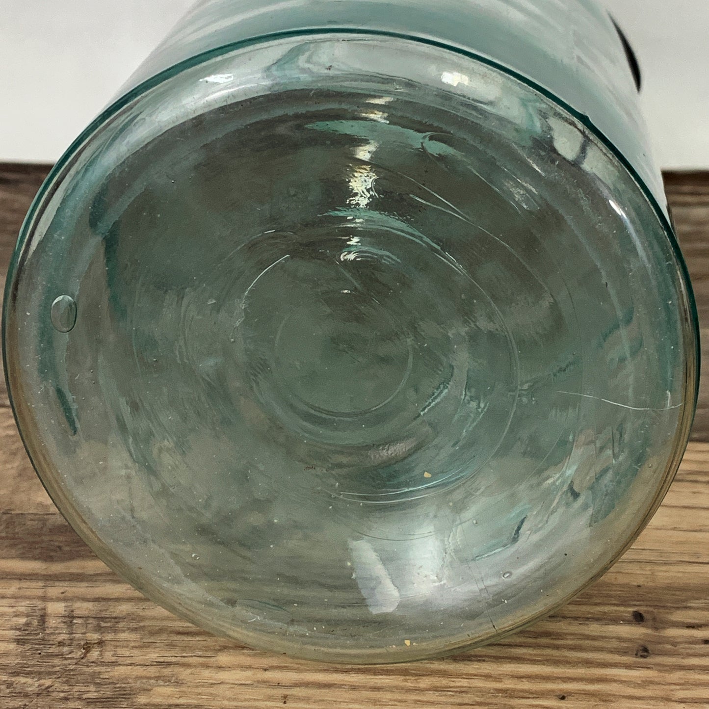 Atlas E Z Seal Swing Top Canning Jar, Antique Green Tint Jar