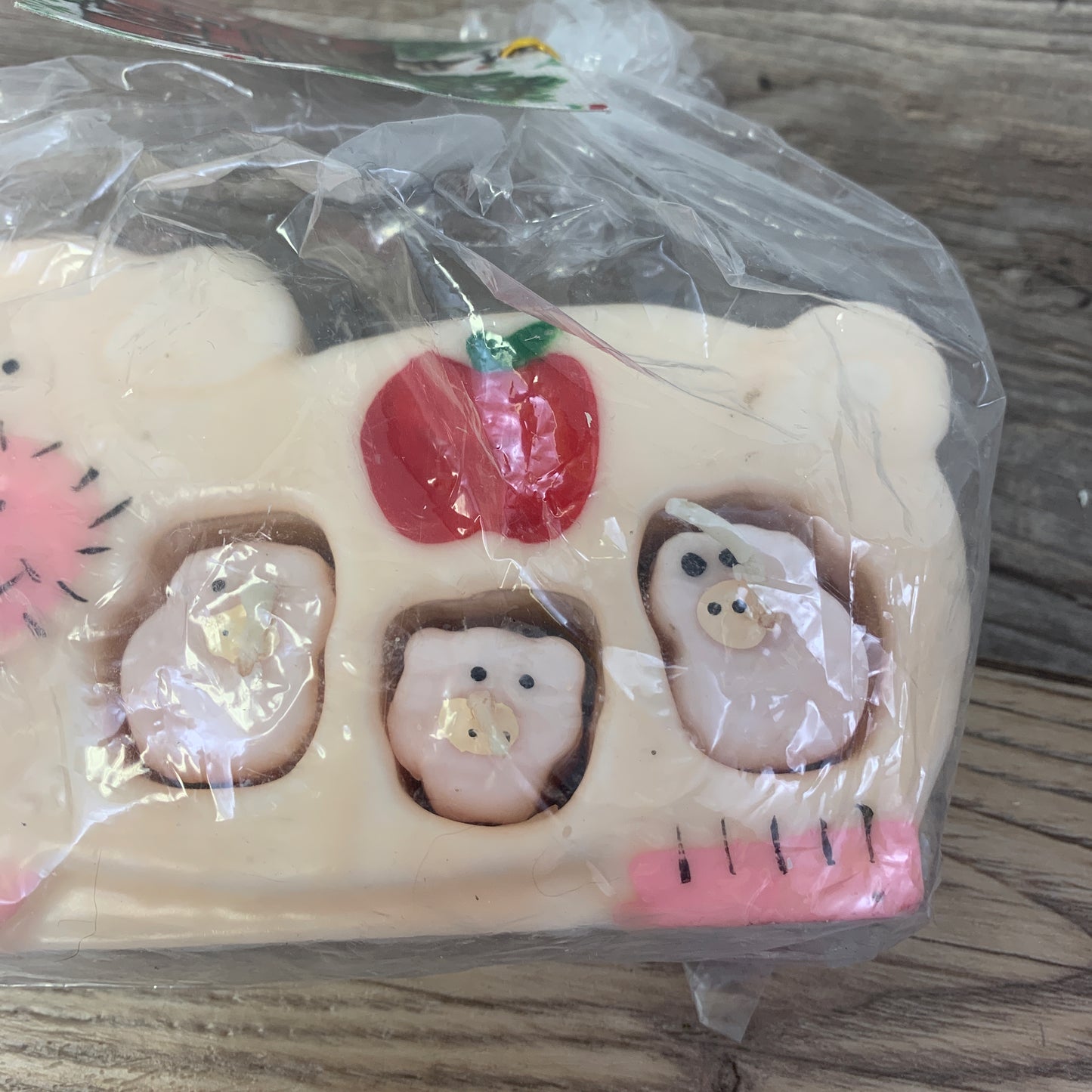 Vintage 90s Pig Shaped Candle,
