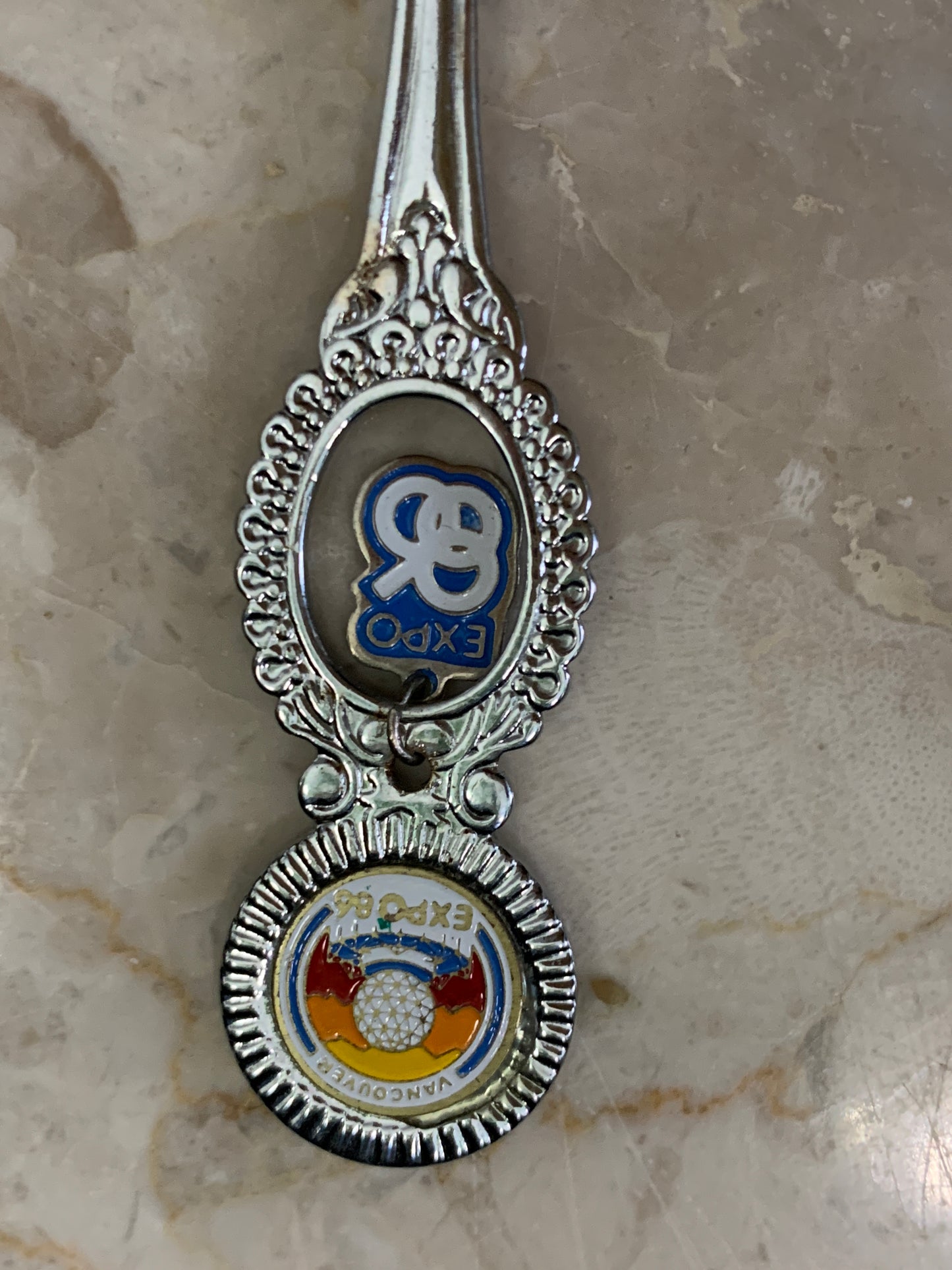 Expo 86 Collector Spoons Vintage Travel Souvenir Spoons Vancouver Expo 86