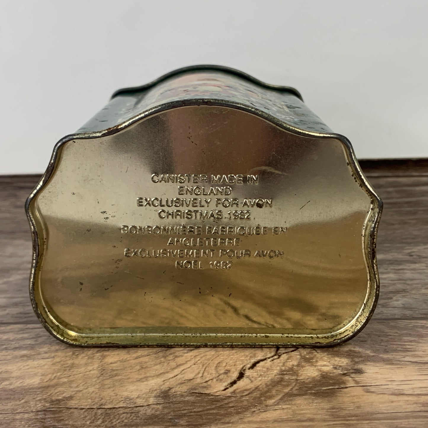 Vintage Green Candy Tin