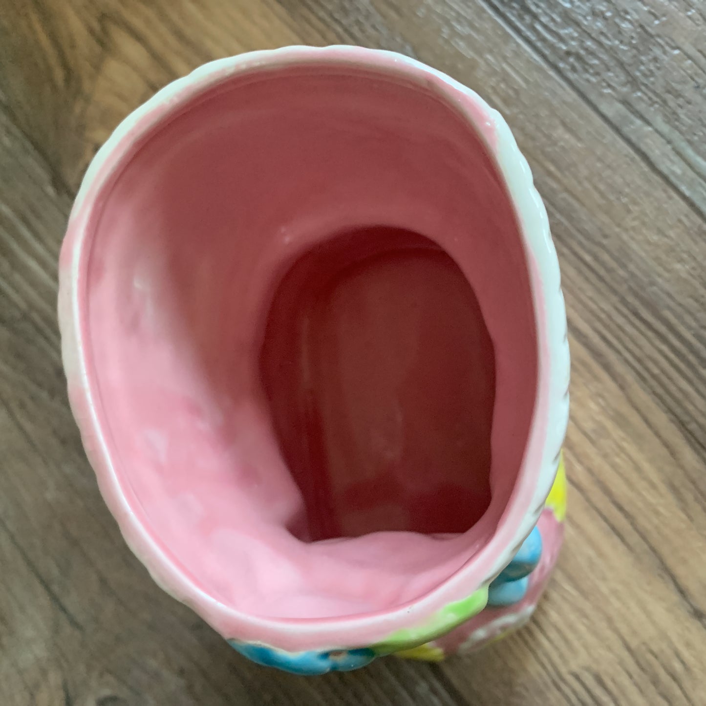 Pink Baby Bootie Ceramic Planter or Flower Vase Shower Gifts for Baby Girl