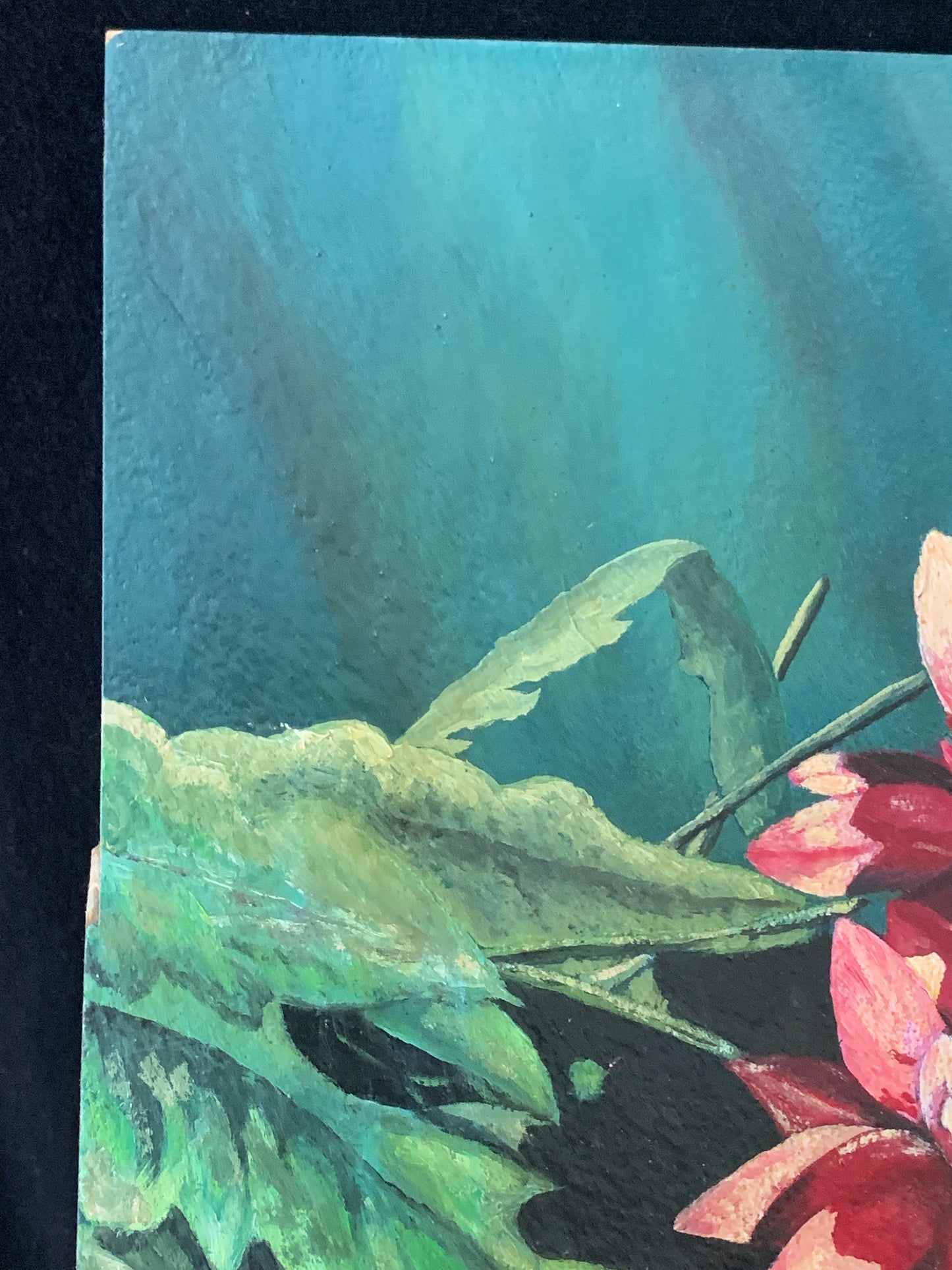 Acrylic on Board Floral