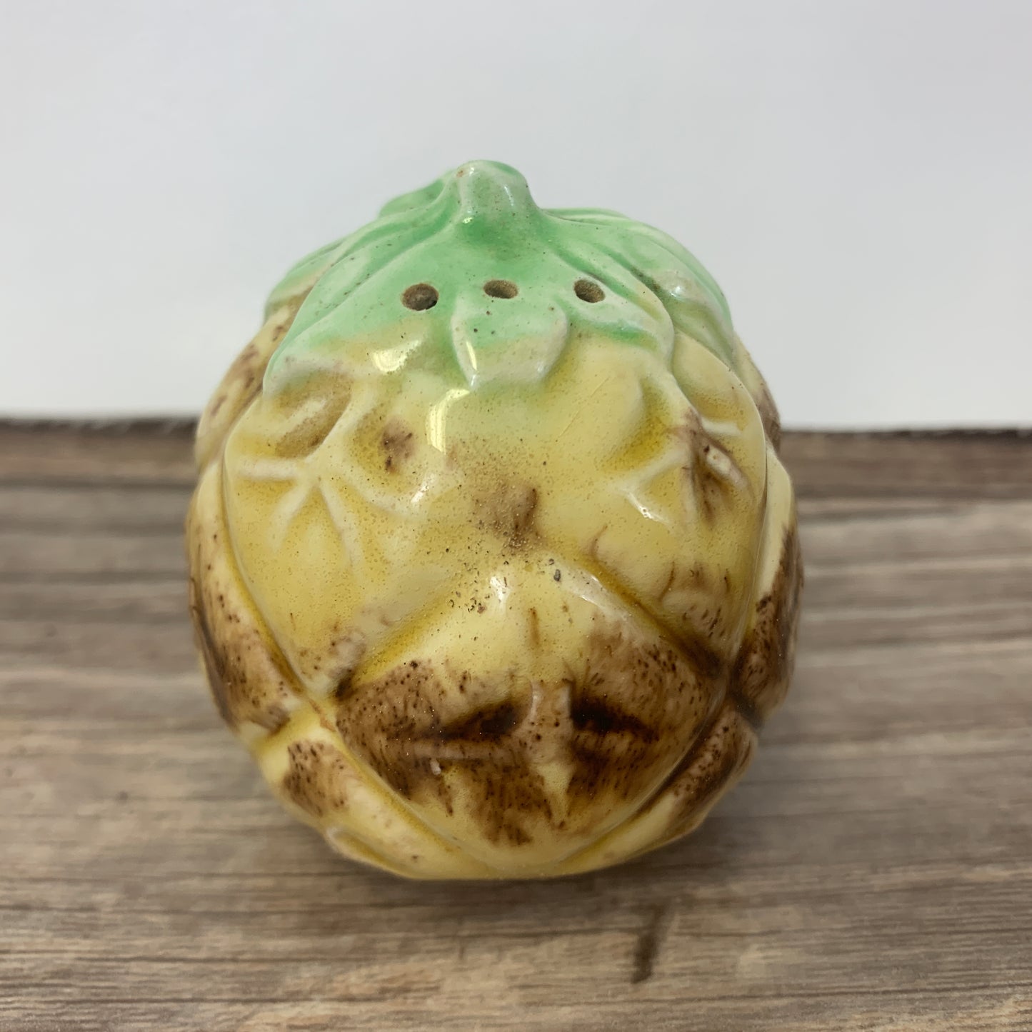 Pineapple Shaped Vintage Salt and Pepper Shakers, Vintage Ceramic Shakers, Housewarming Gifts
