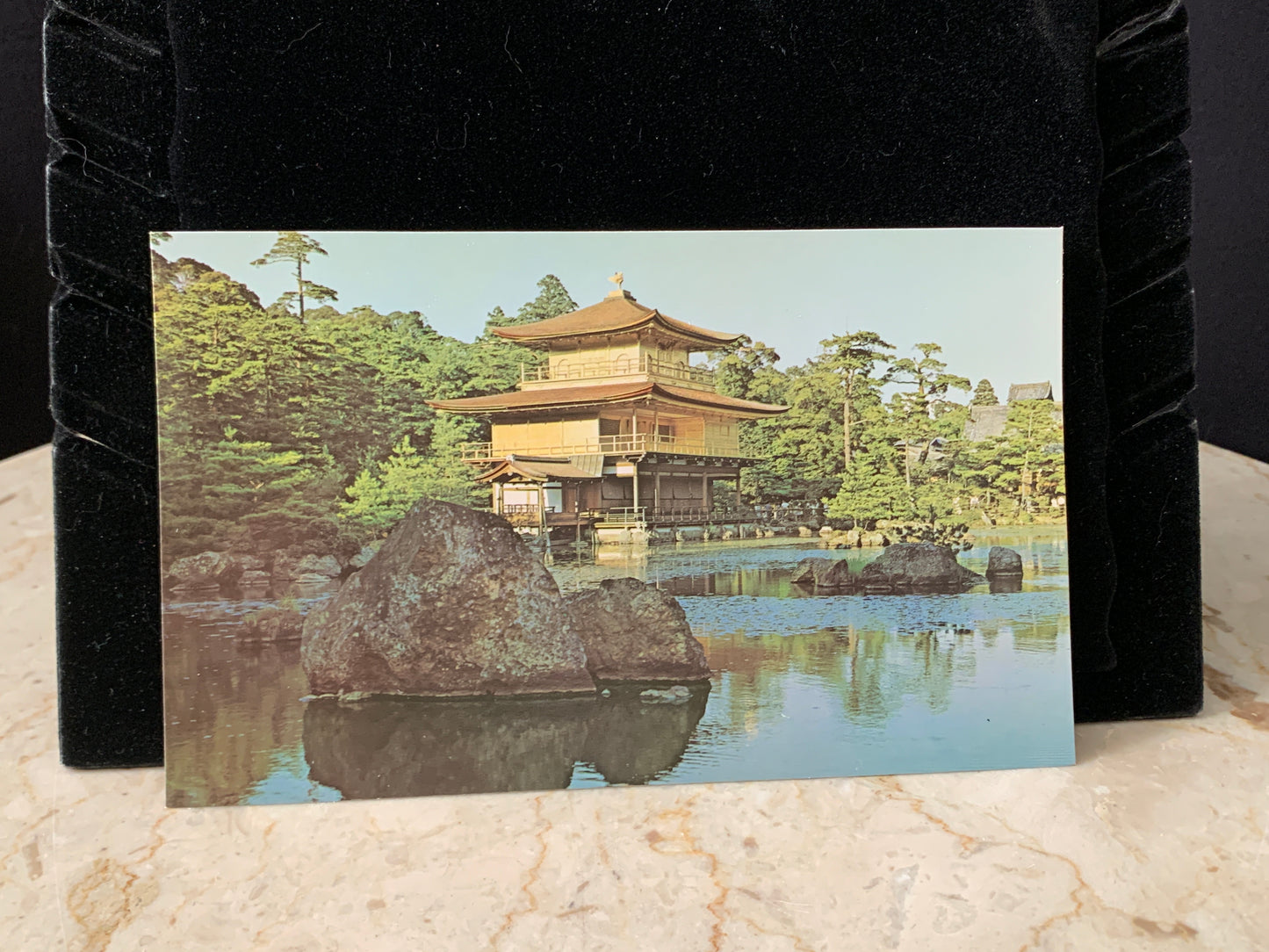 Vintage Post Card Set Golden Pavilion Koyoto Japan