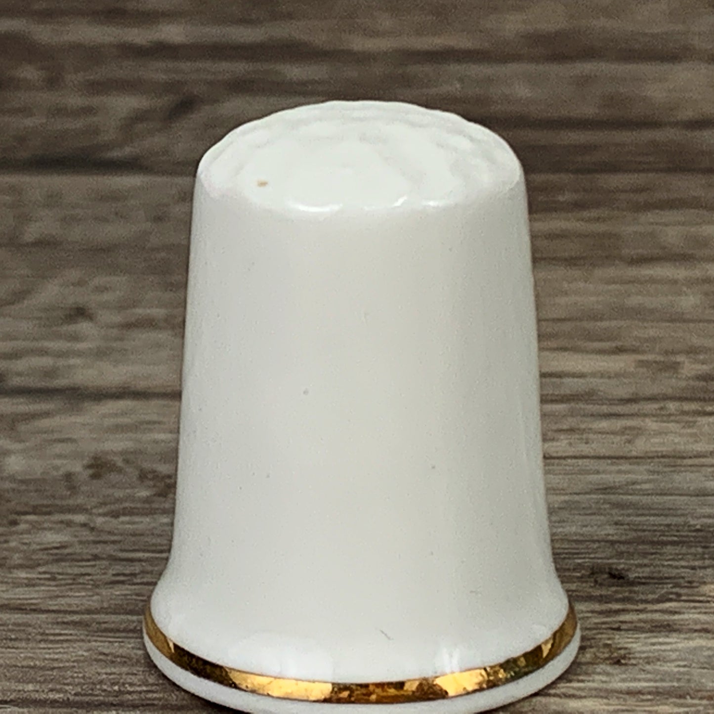 Vintage Bone China Thimble The Cotswolds Vintage Travel Souvenir Thimble with Landscape Scene