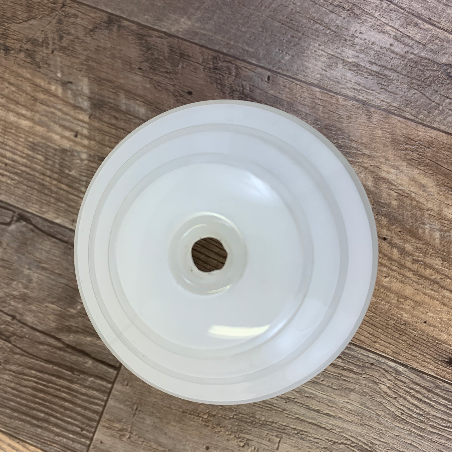 Vintage Cased Glass Hanging Light Cover