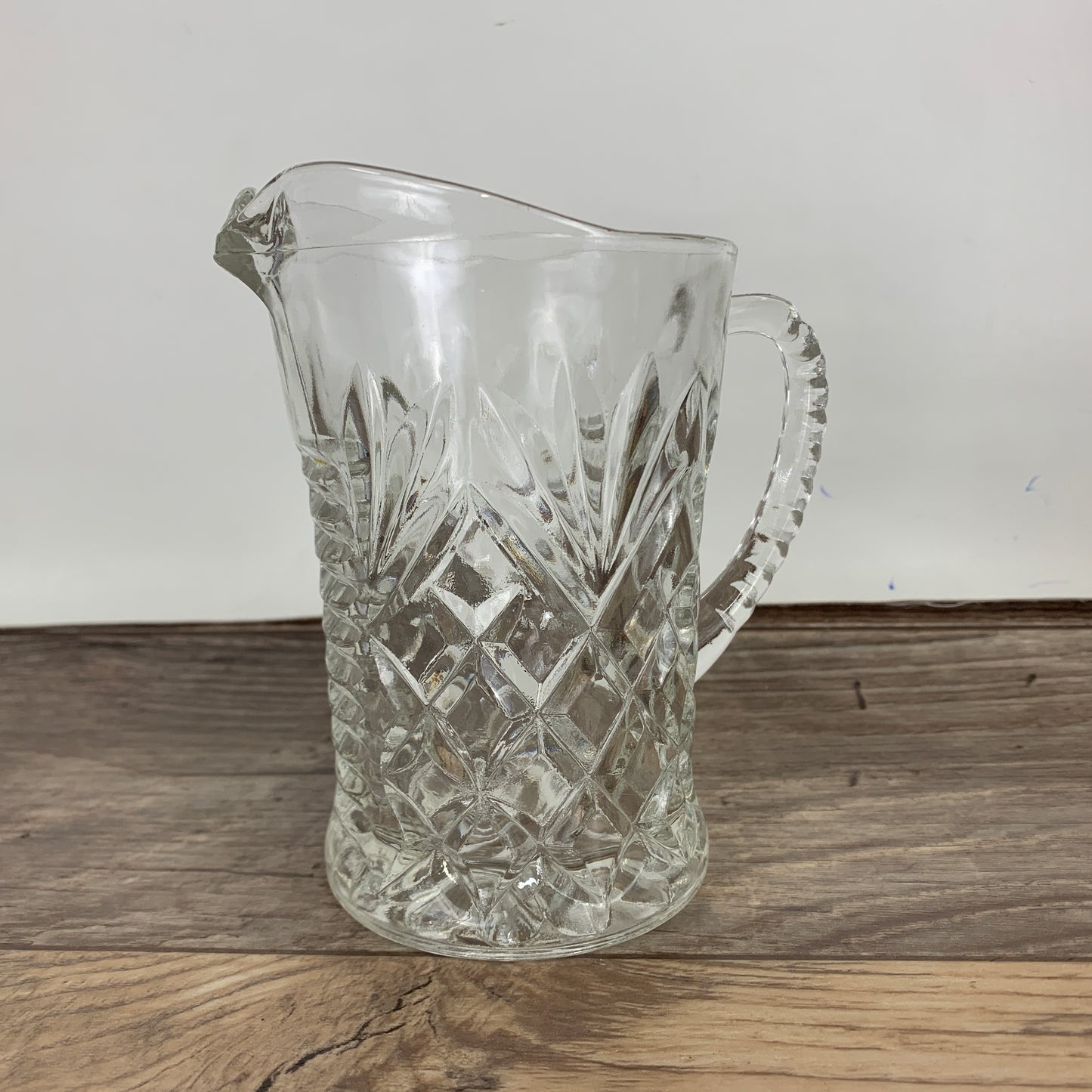 Clear Pressed Glass Small Pitcher